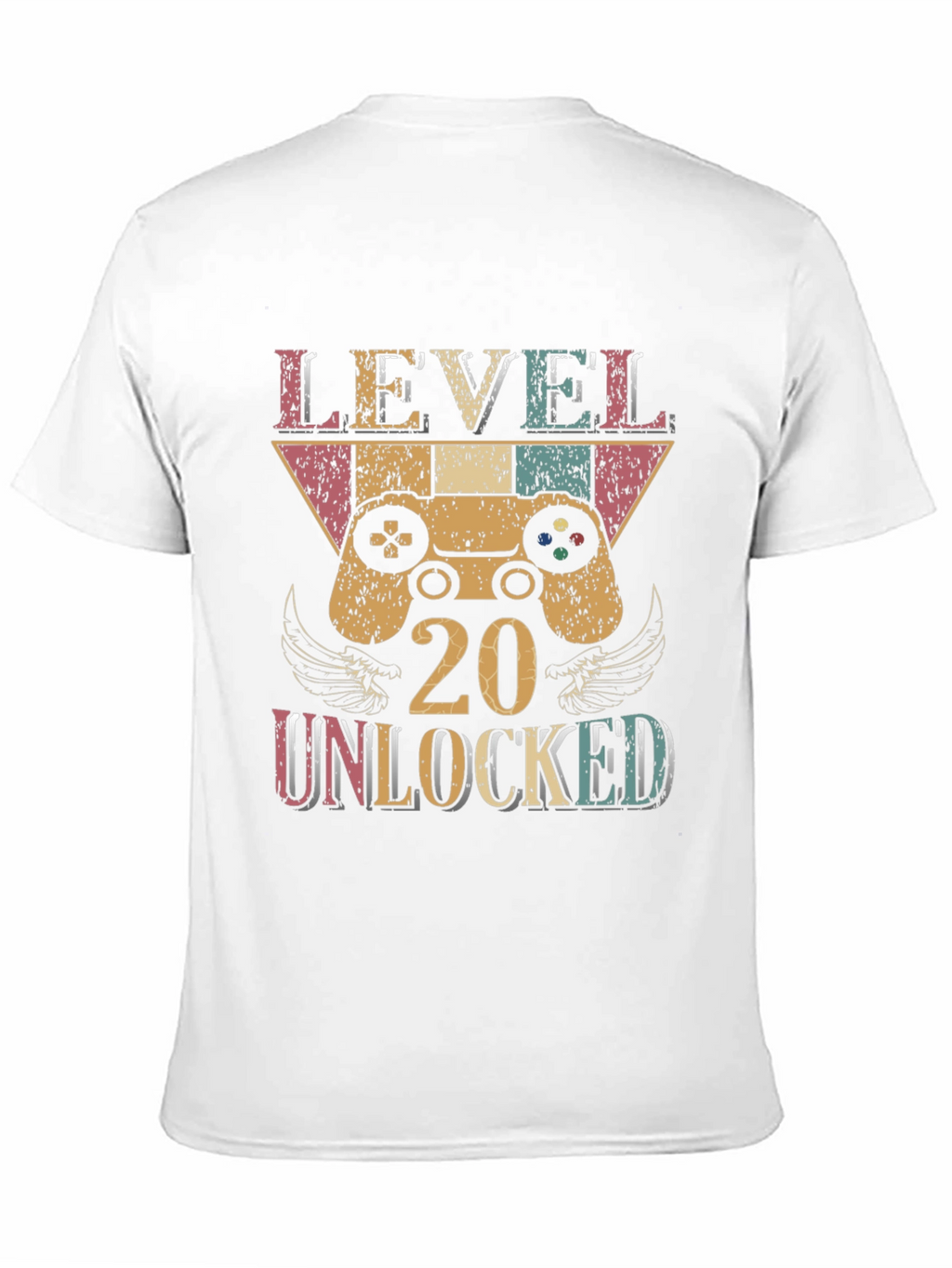 Level 20 Unlocked Gamer T-Shirt - Birthday Gift
