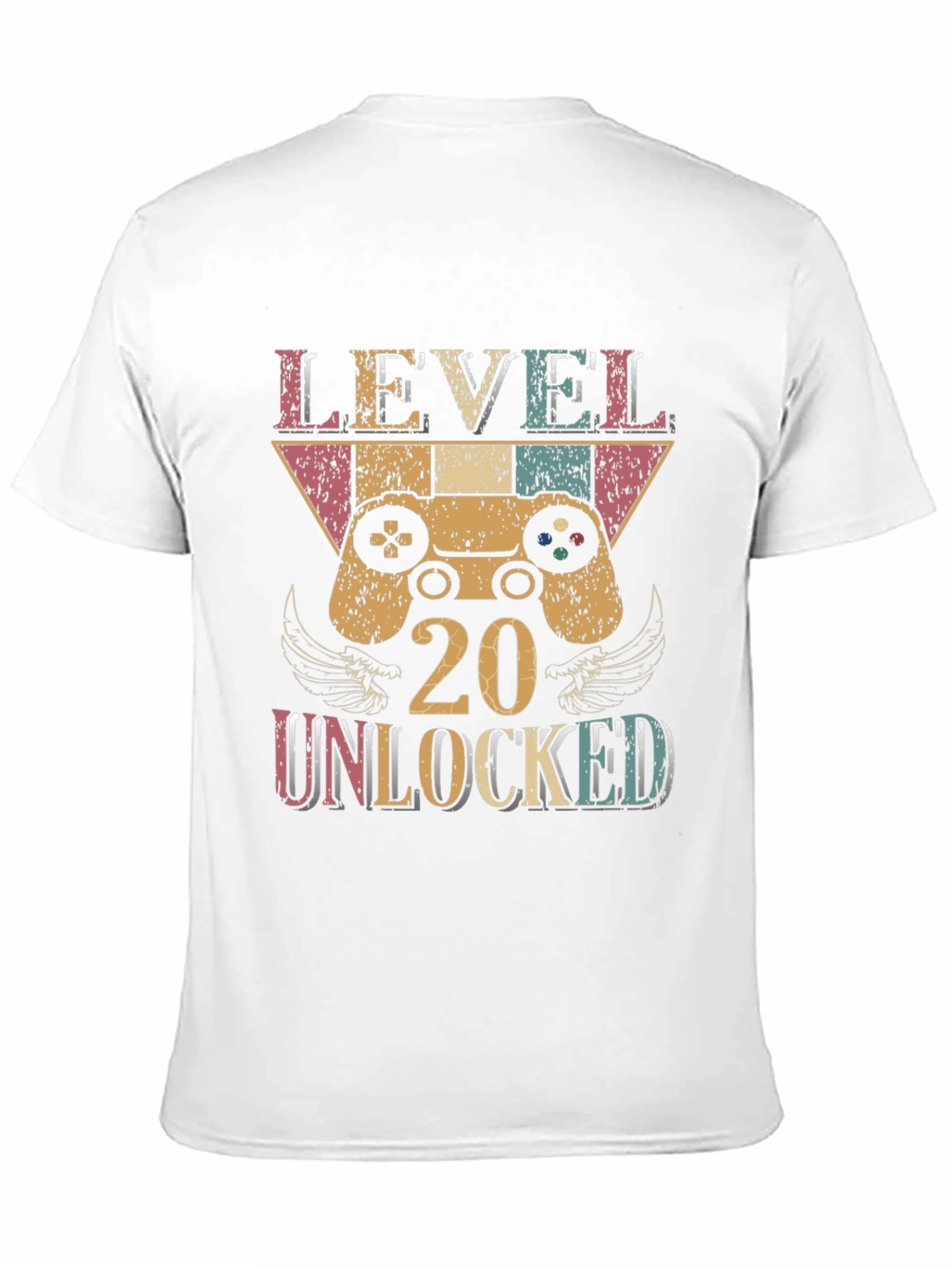 Level 20 Unlocked Gamer T-Shirt - Birthday Gift