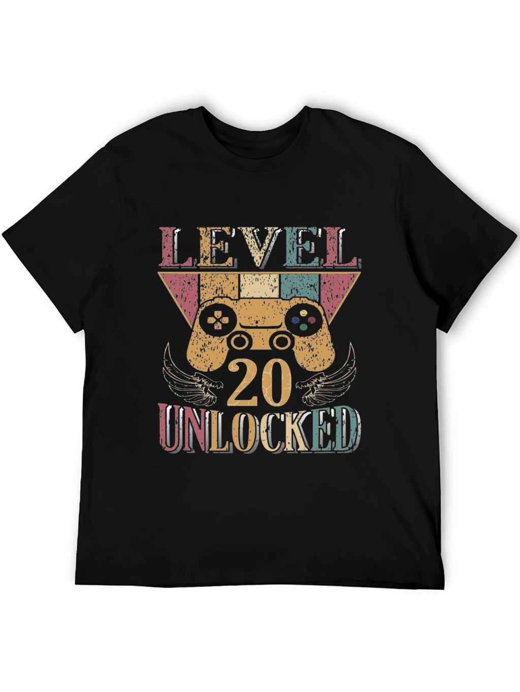 Level 20 Unlocked Gamer T-Shirt - Birthday Gift