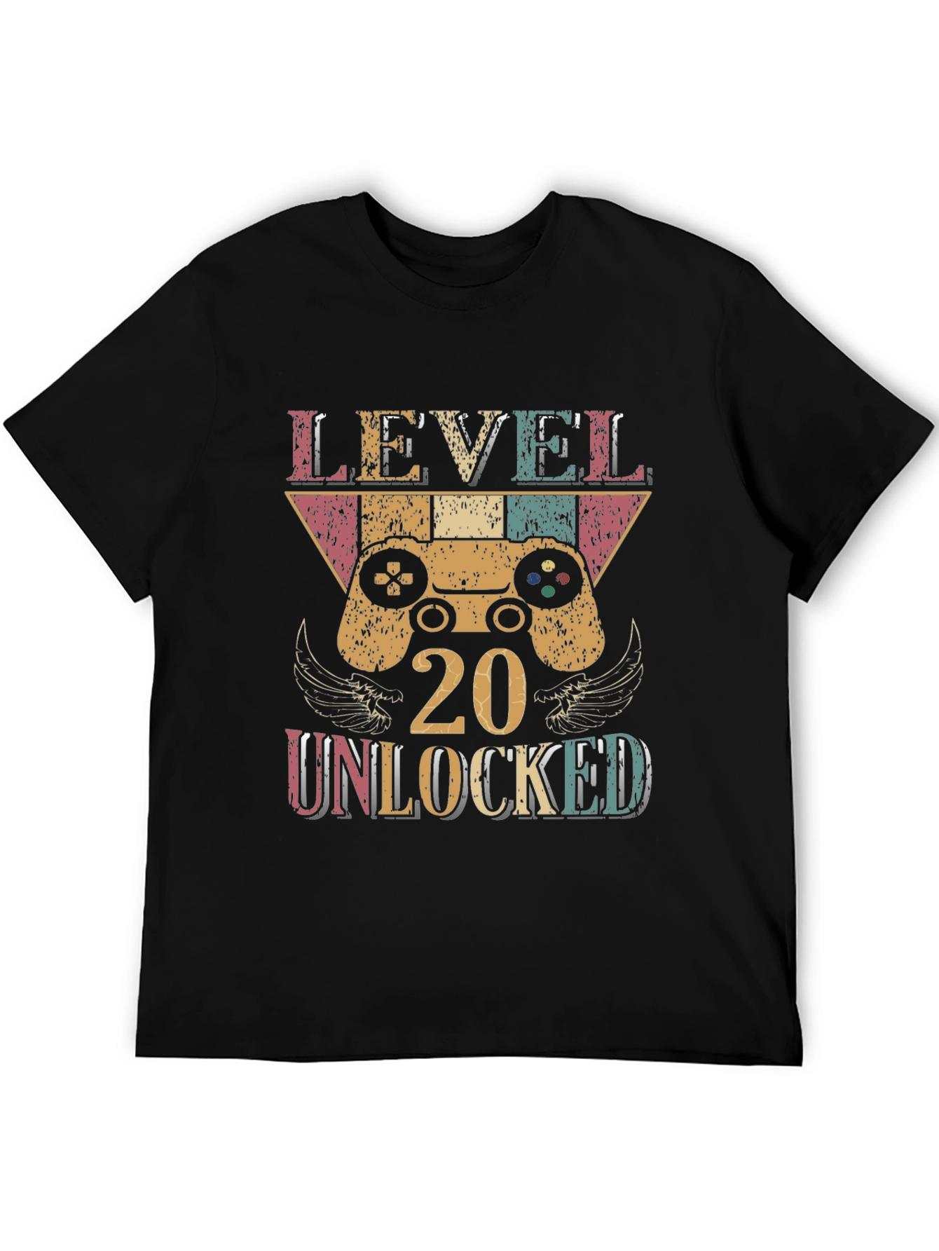 Level 20 Unlocked Gamer T-Shirt - Birthday Gift