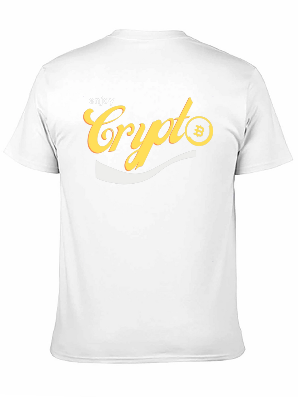 Enjoy Crypto Bitcoin Black T-Shirt