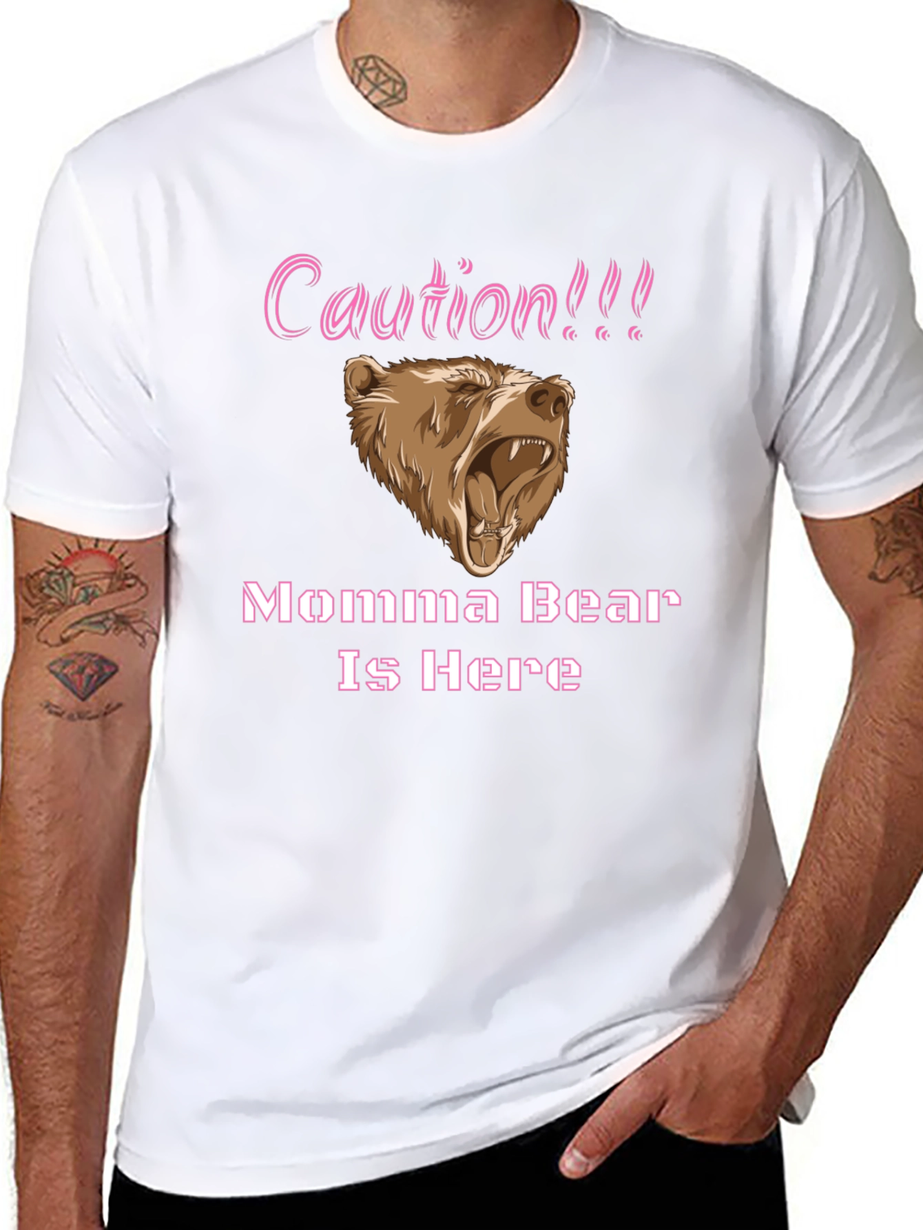 Caution Momma Bear T-Shirt