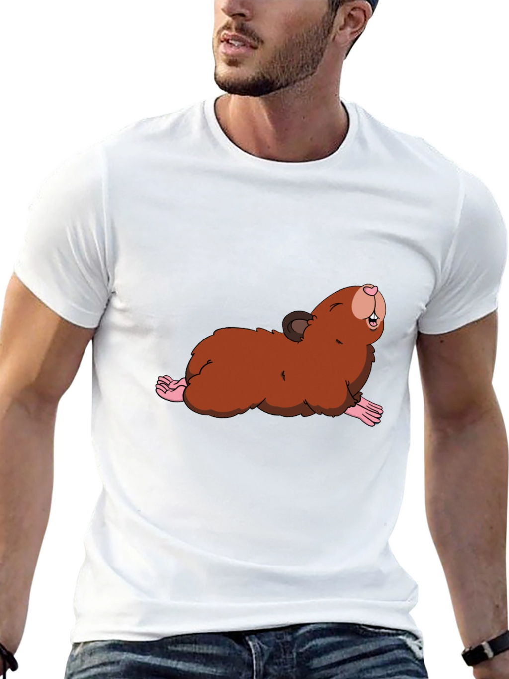 Mole Cartoon T-Shirt - Comfy Cotton Tee