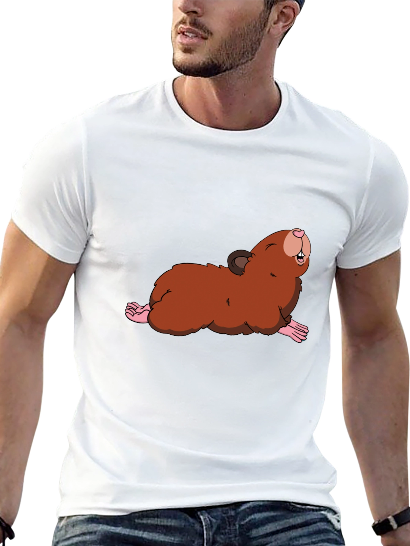Mole Cartoon T-Shirt - Comfy Cotton Tee