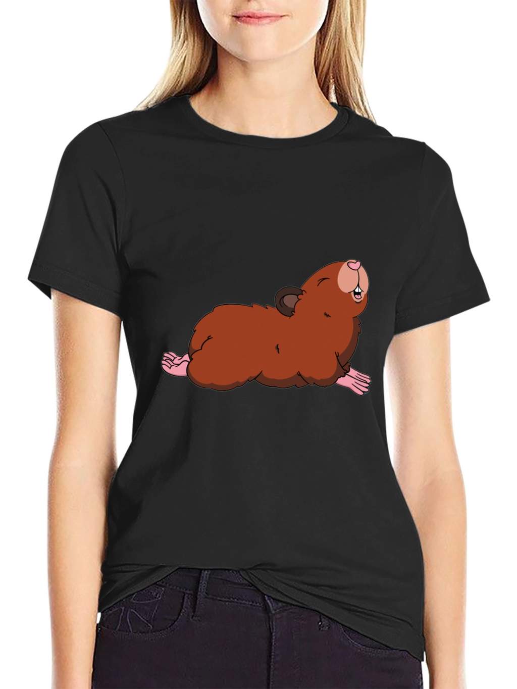 Mole Cartoon T-Shirt - Comfy Cotton Tee