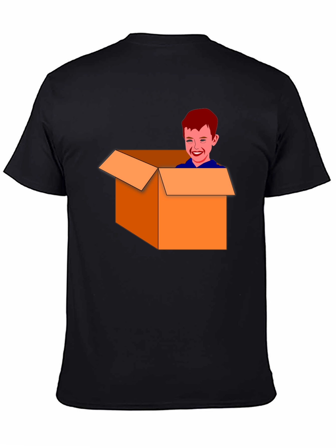 Boy in a Box Graphic Tee - Funny T-Shirt