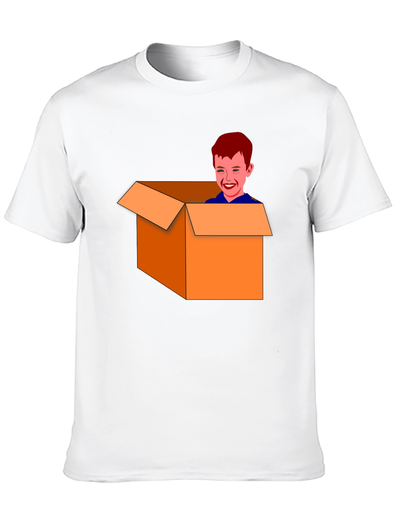 Boy in a Box Graphic Tee - Funny T-Shirt