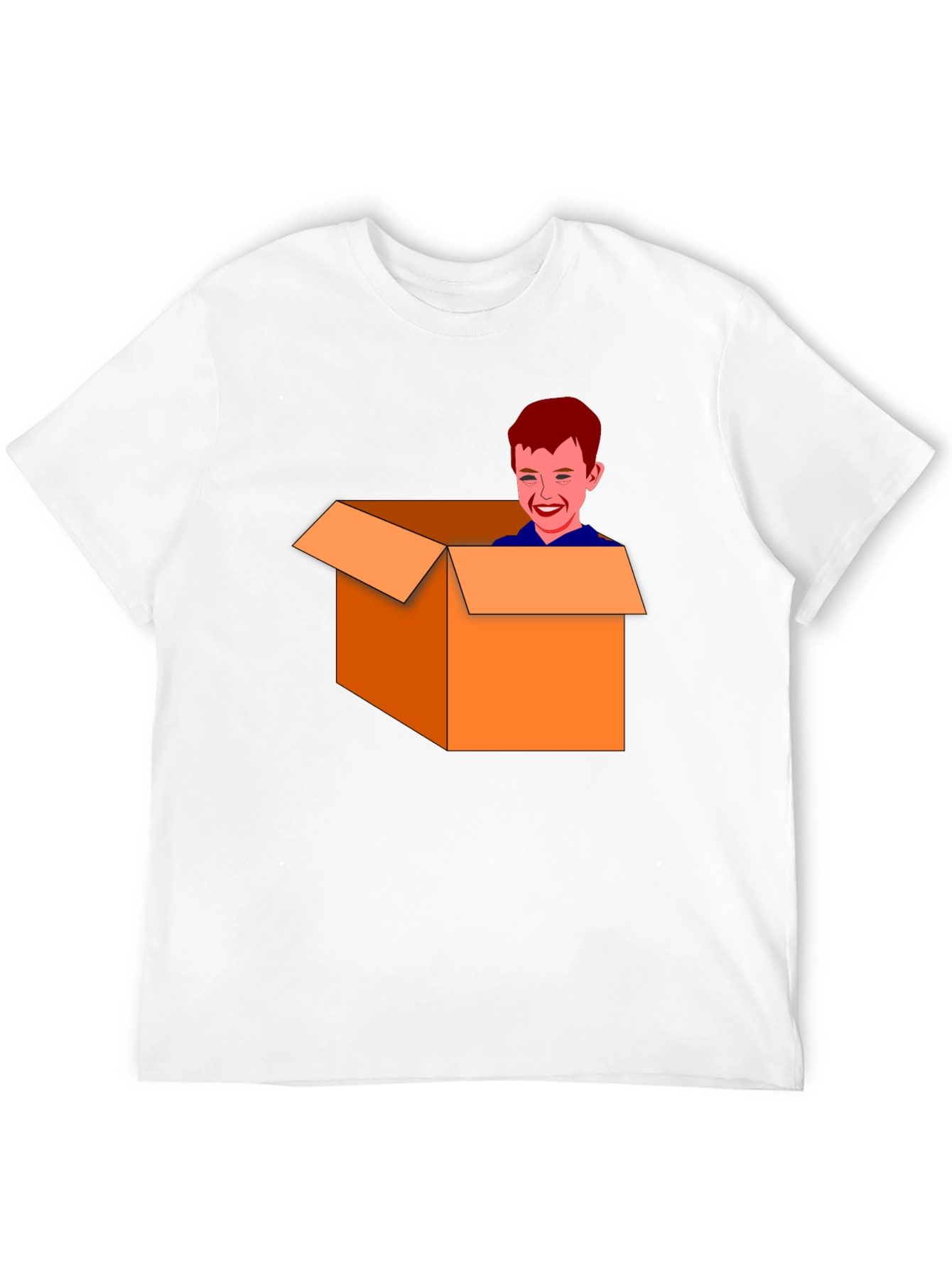 Boy in a Box Graphic Tee - Funny T-Shirt