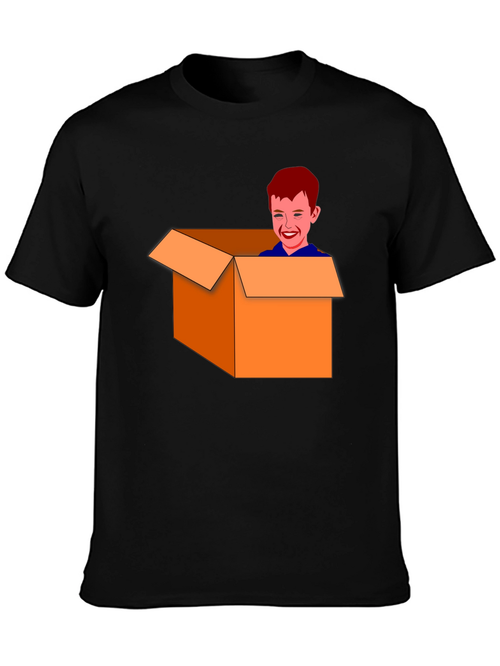 Boy in a Box Graphic Tee - Funny T-Shirt