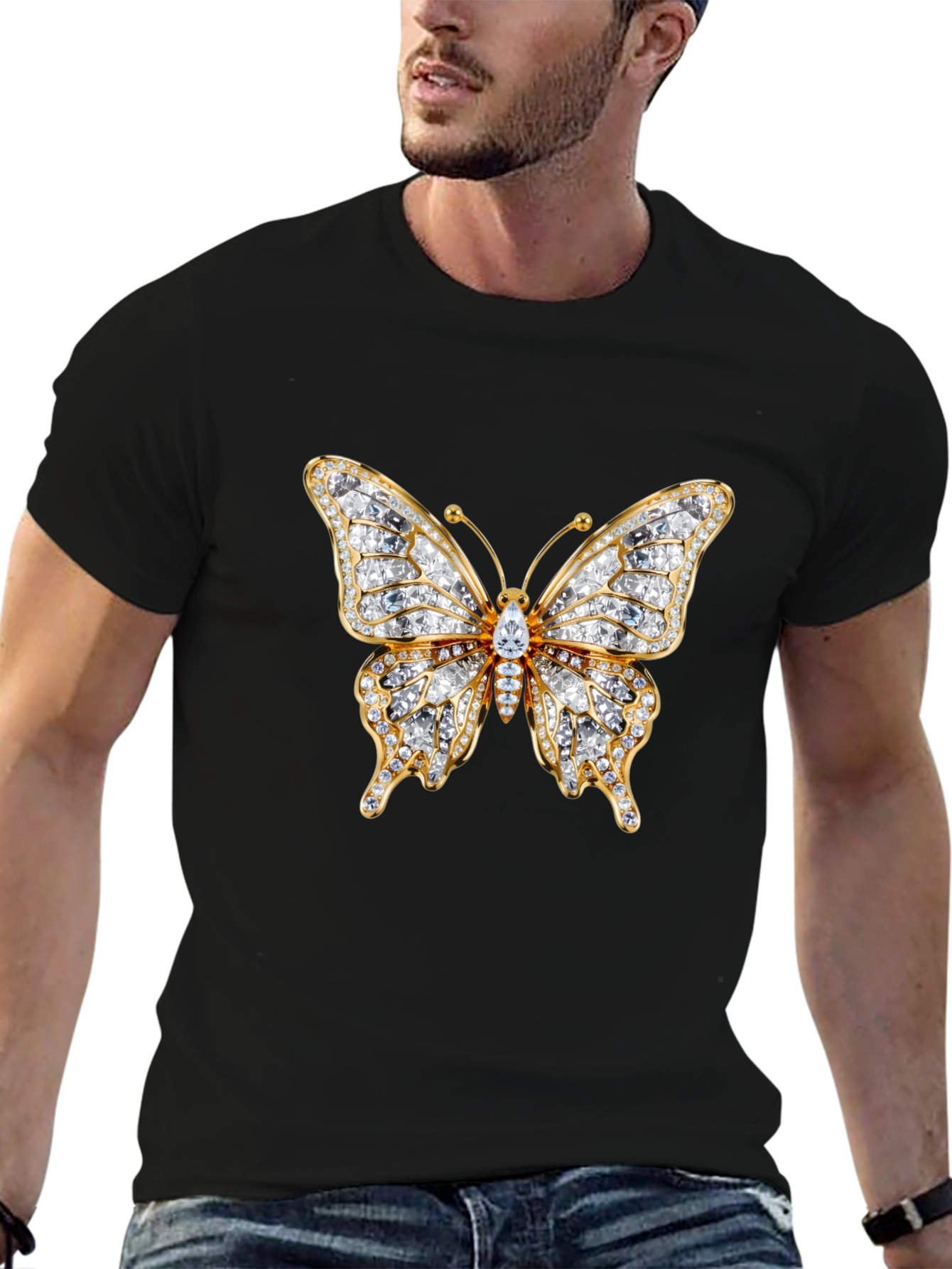 Butterfly Jewel Graphic Tee