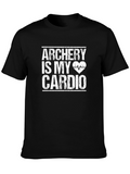 Archery Is My Cardio Graphic T-Shirt