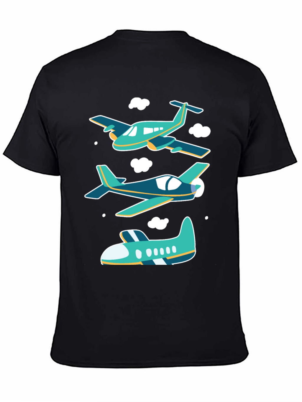 Airplane Graphic T-Shirt - Aviation Tee