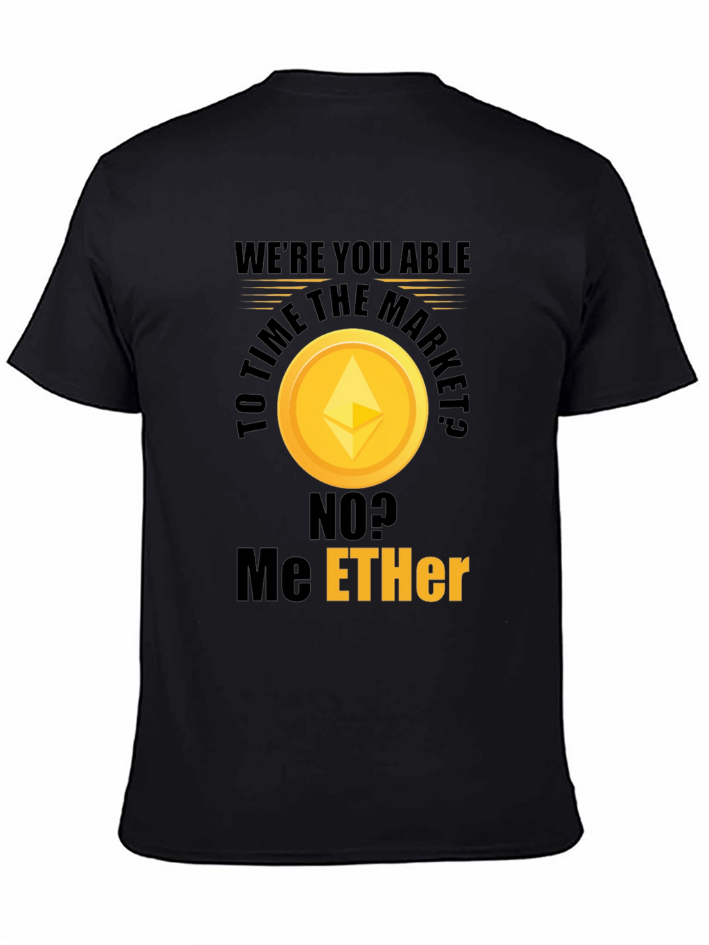 Crypto Enthusiast Ethereum T-Shirt