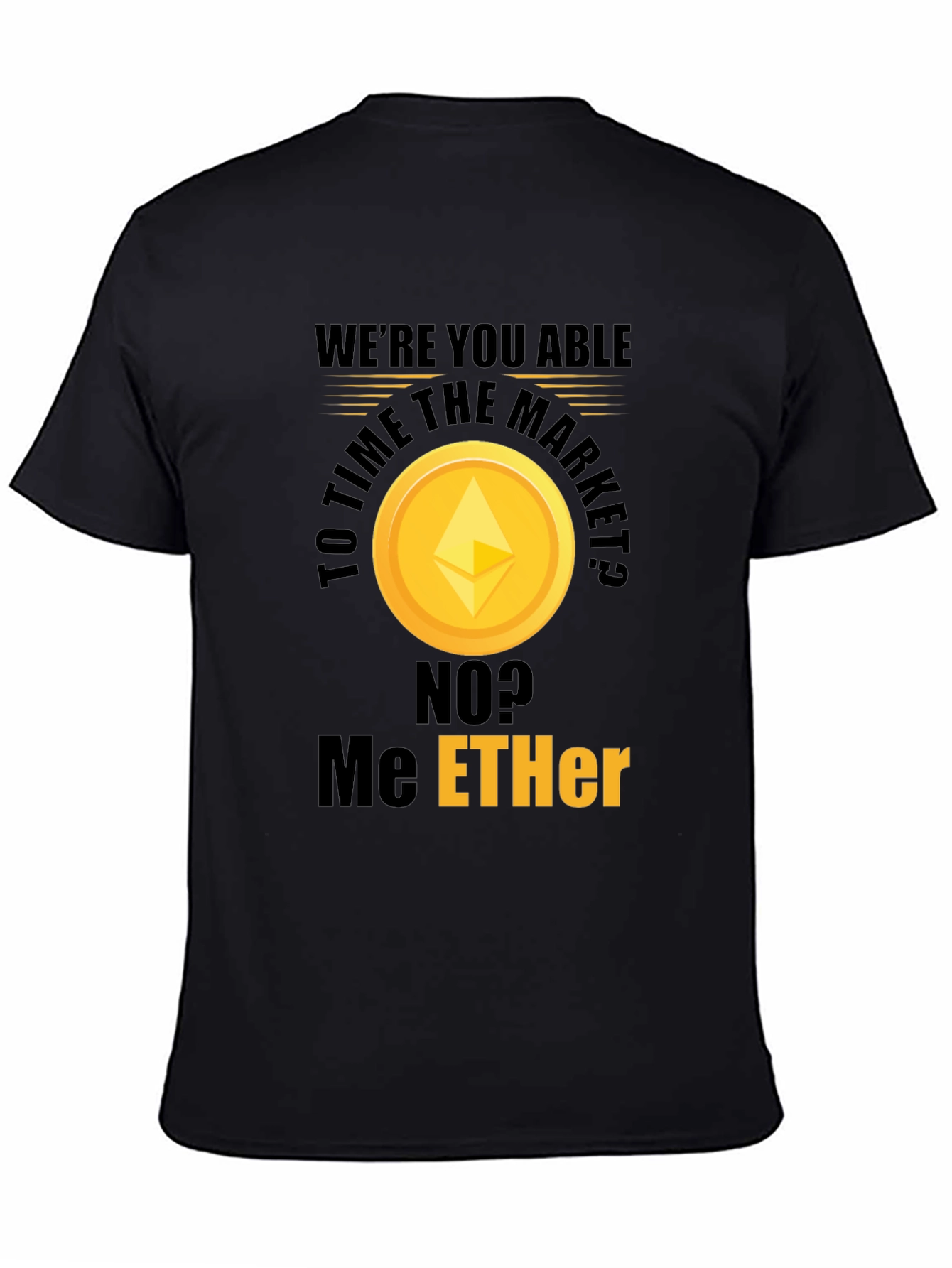 Crypto Enthusiast Ethereum T-Shirt