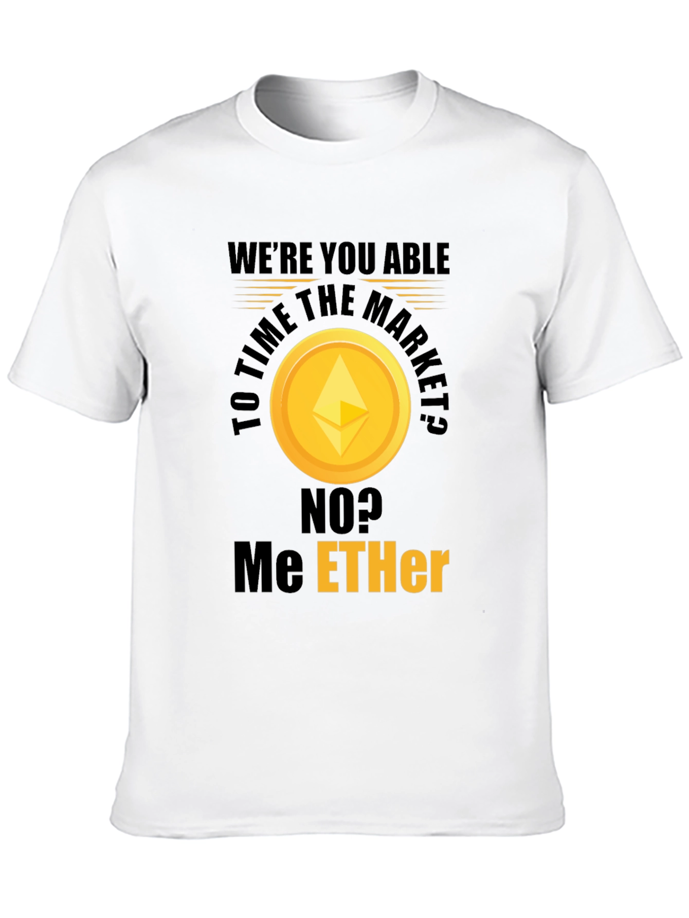 Crypto Enthusiast Ethereum T-Shirt