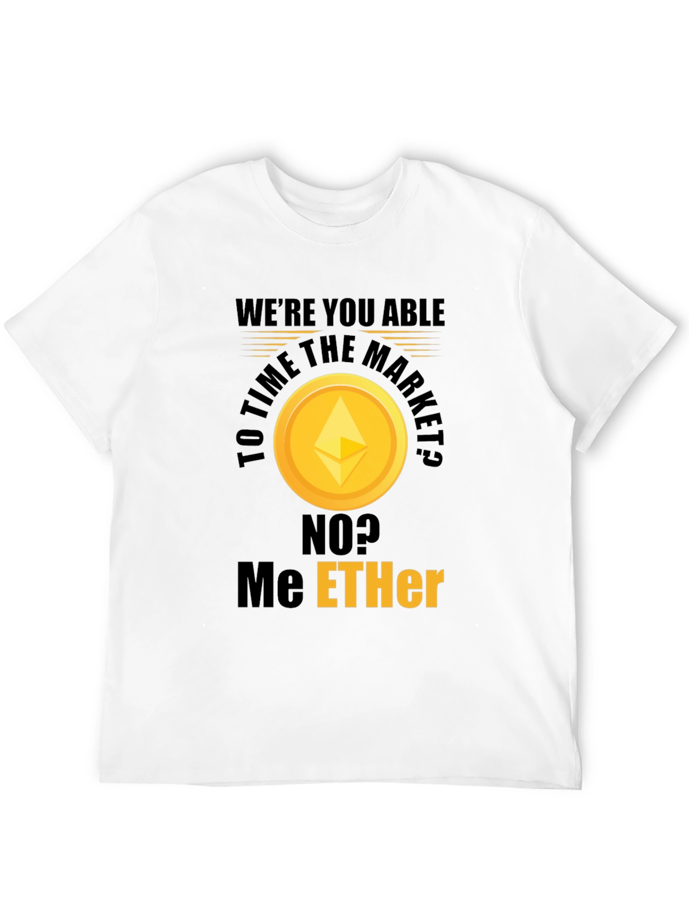 Crypto Enthusiast Ethereum T-Shirt