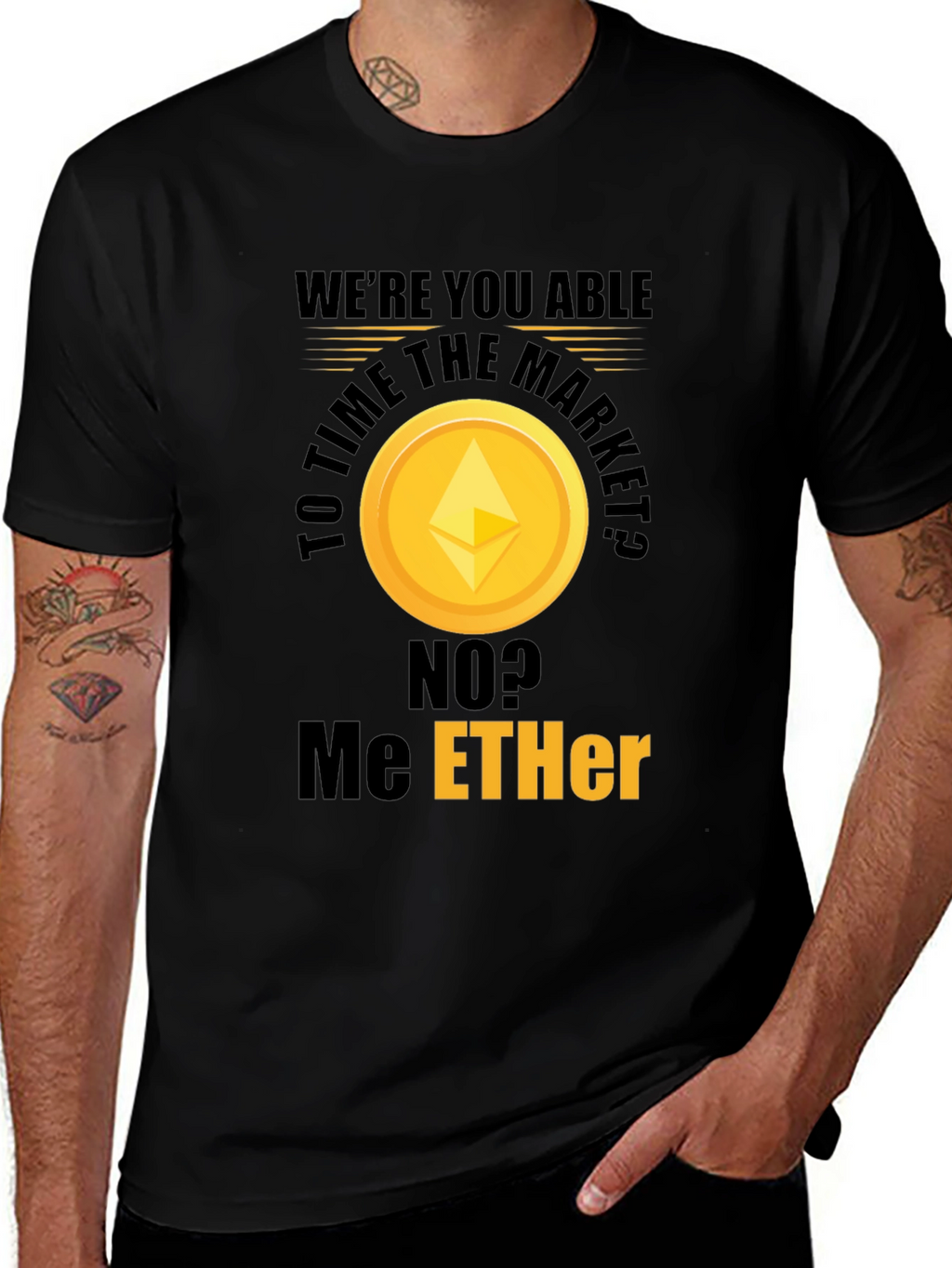 Crypto Enthusiast Ethereum T-Shirt