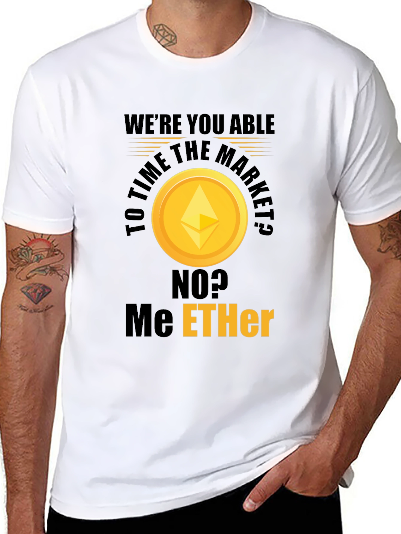 Crypto Enthusiast Ethereum T-Shirt