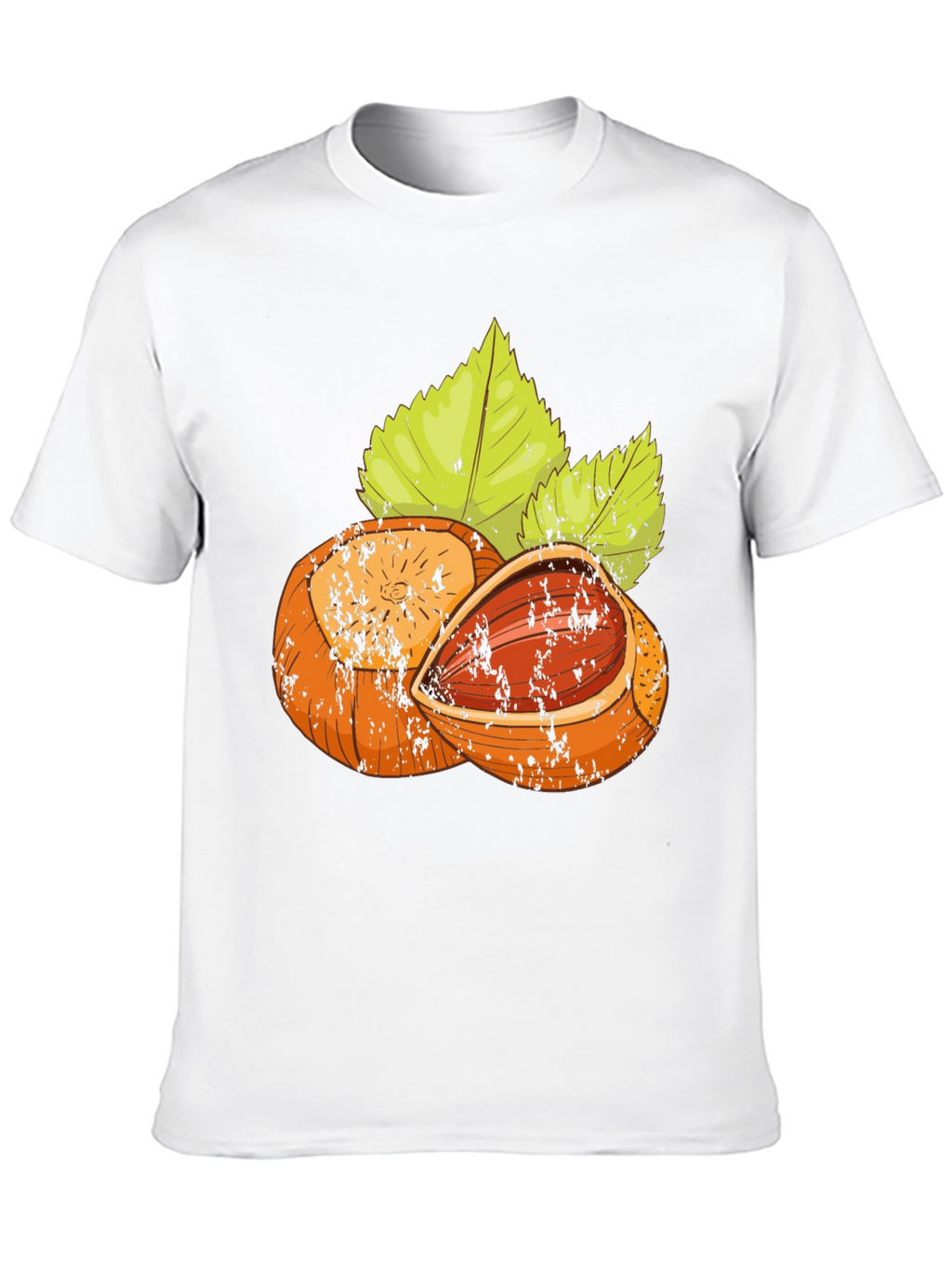 Hazelnut Graphic Tee - Black Cotton Blend