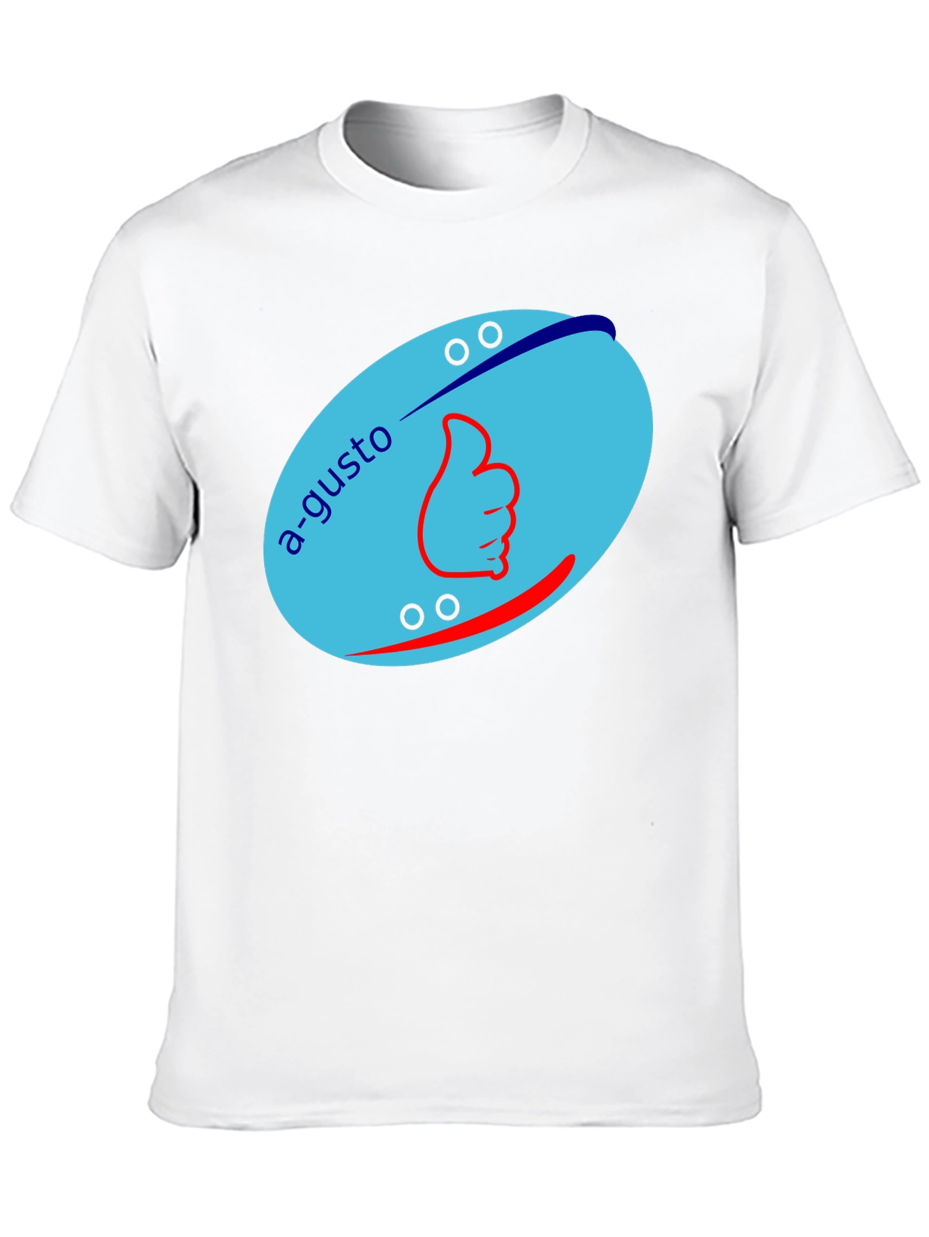 A-Gusto Graphic Tee - Thumbs Up Design