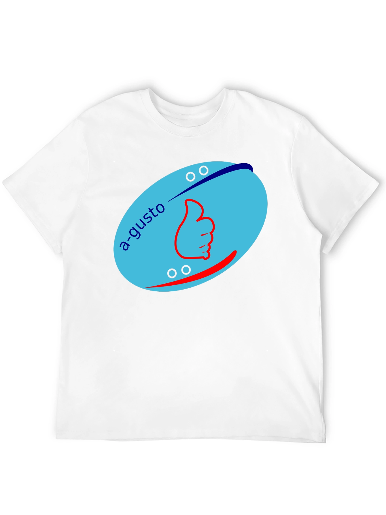 A-Gusto Graphic Tee - Thumbs Up Design