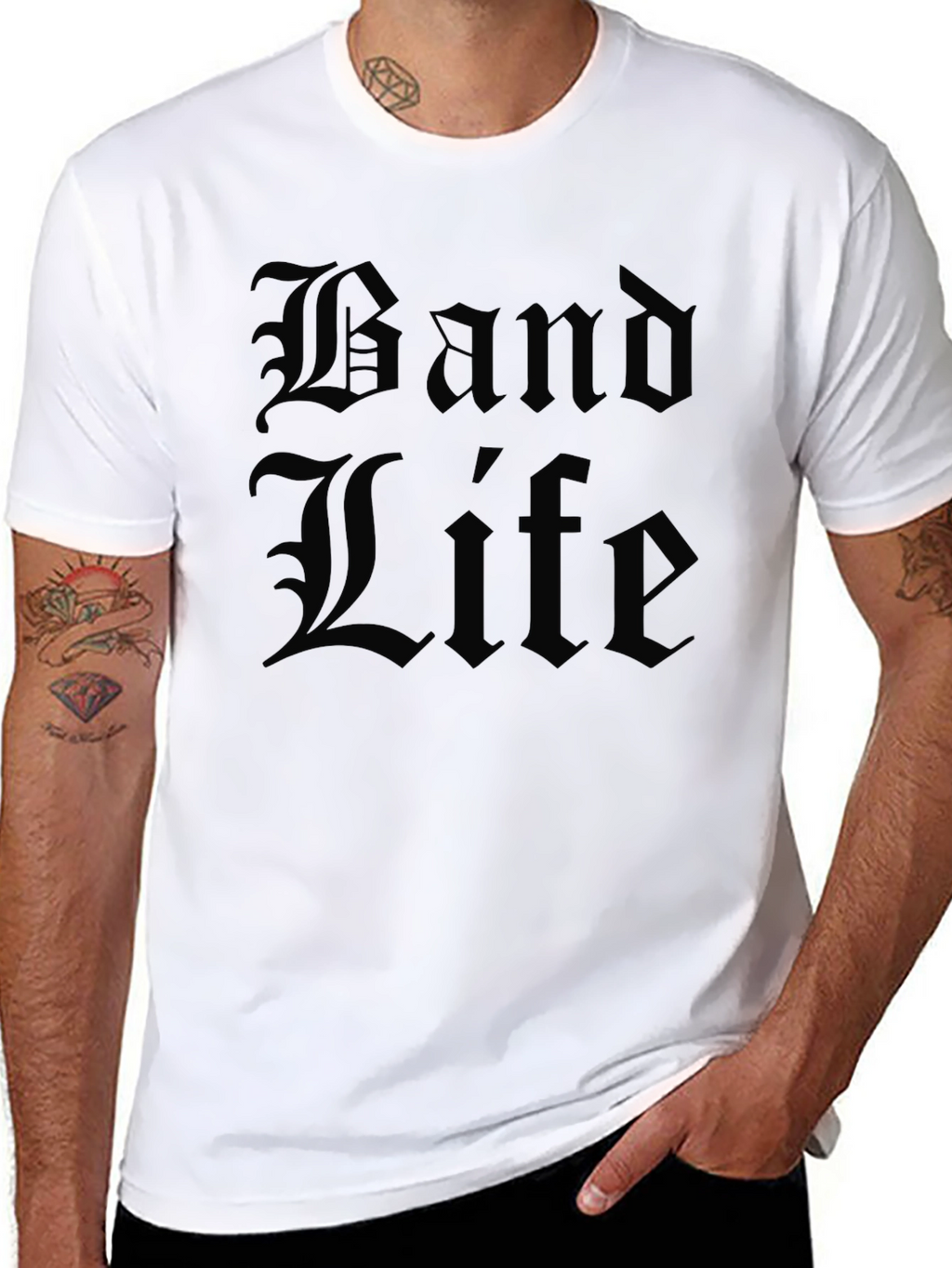 Band Life Graphic Tee - Mens Black T-Shirt