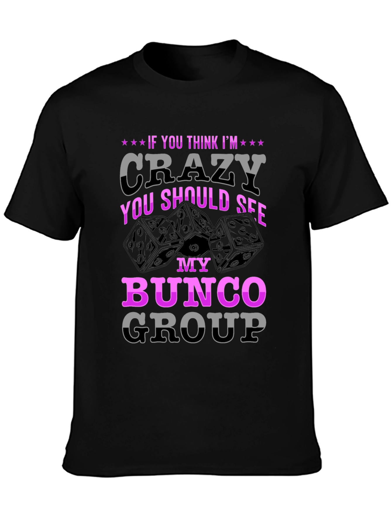 Crazy Bunco Group Graphic Tee