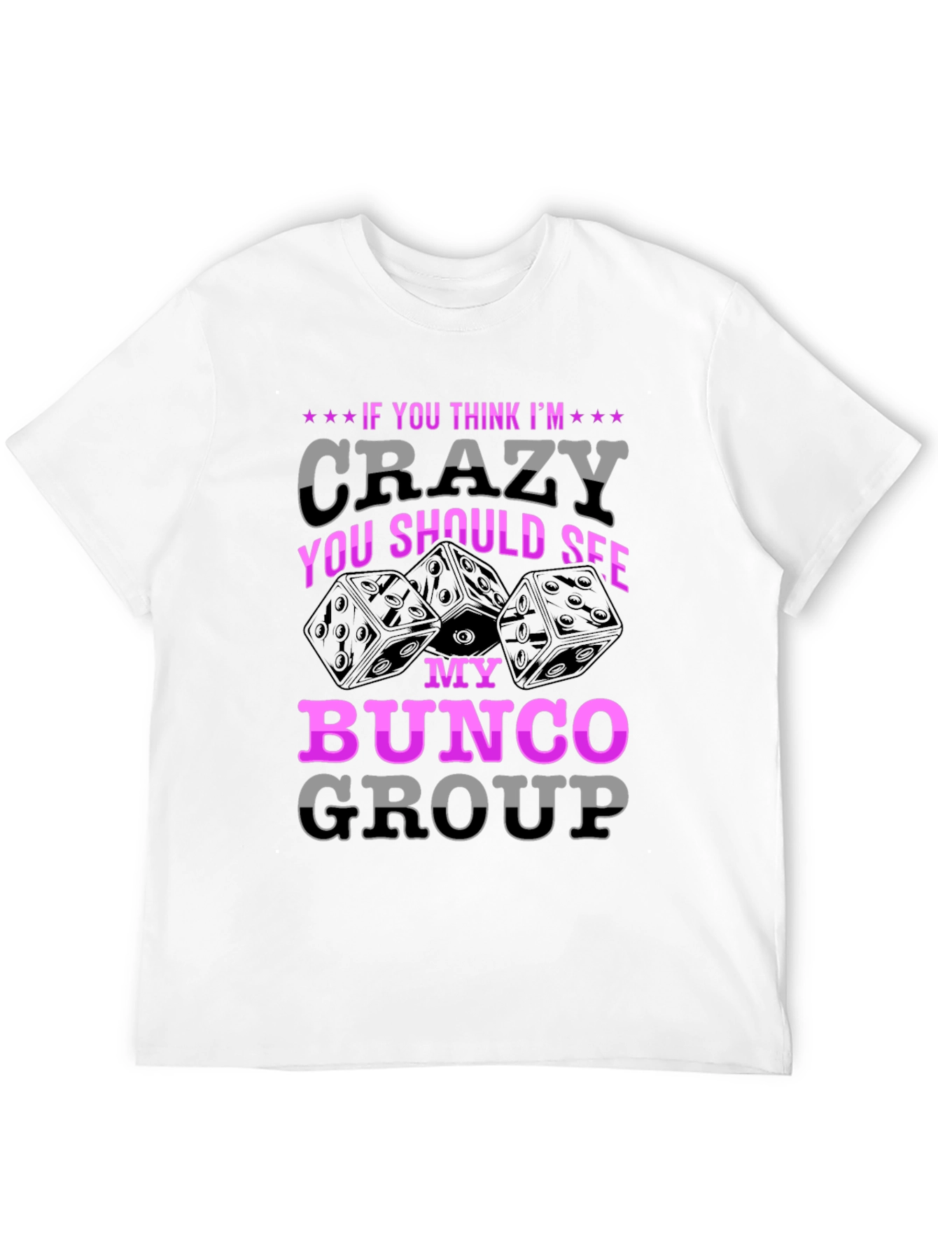 Crazy Bunco Group Graphic Tee
