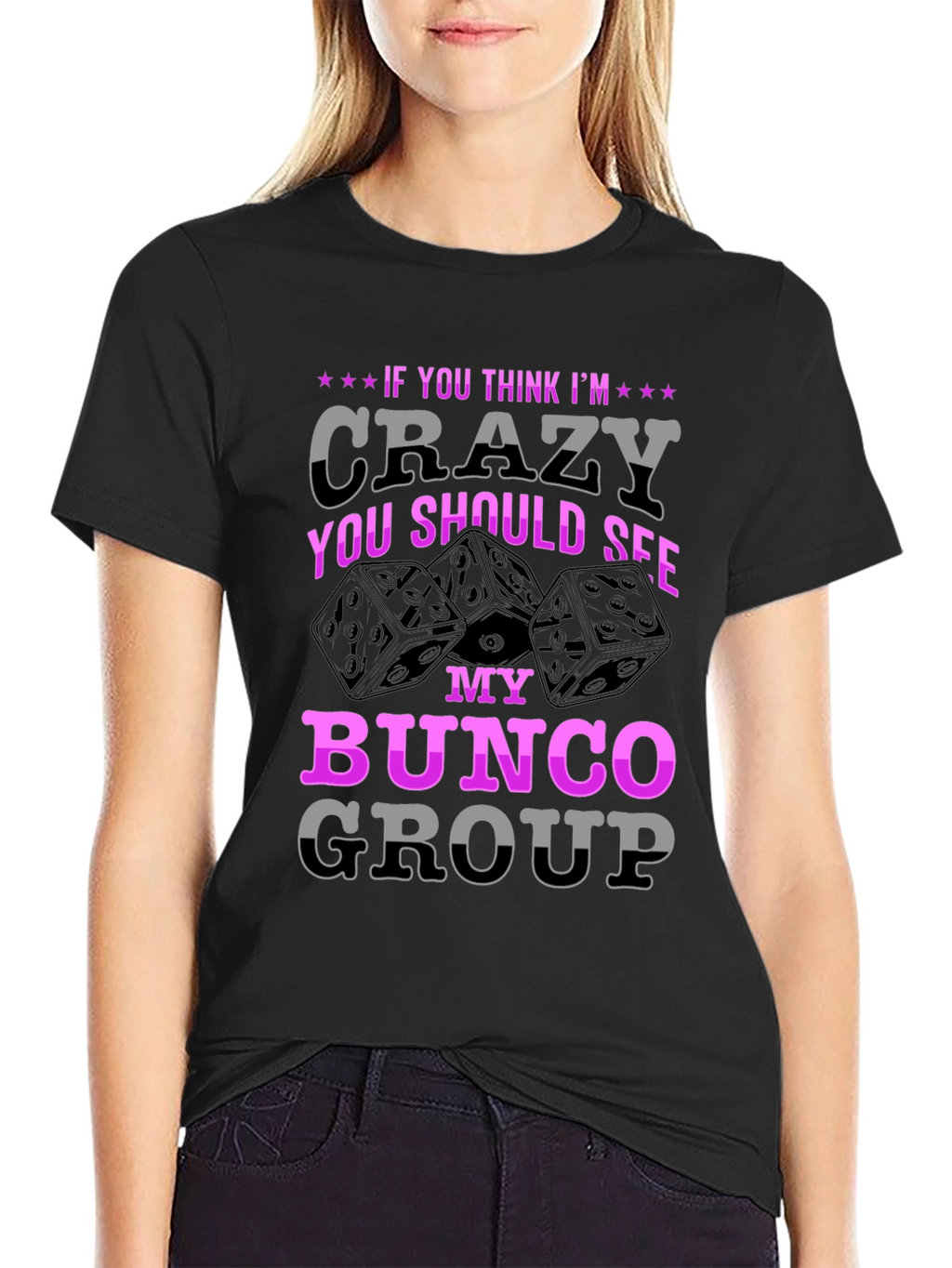 Crazy Bunco Group Graphic Tee