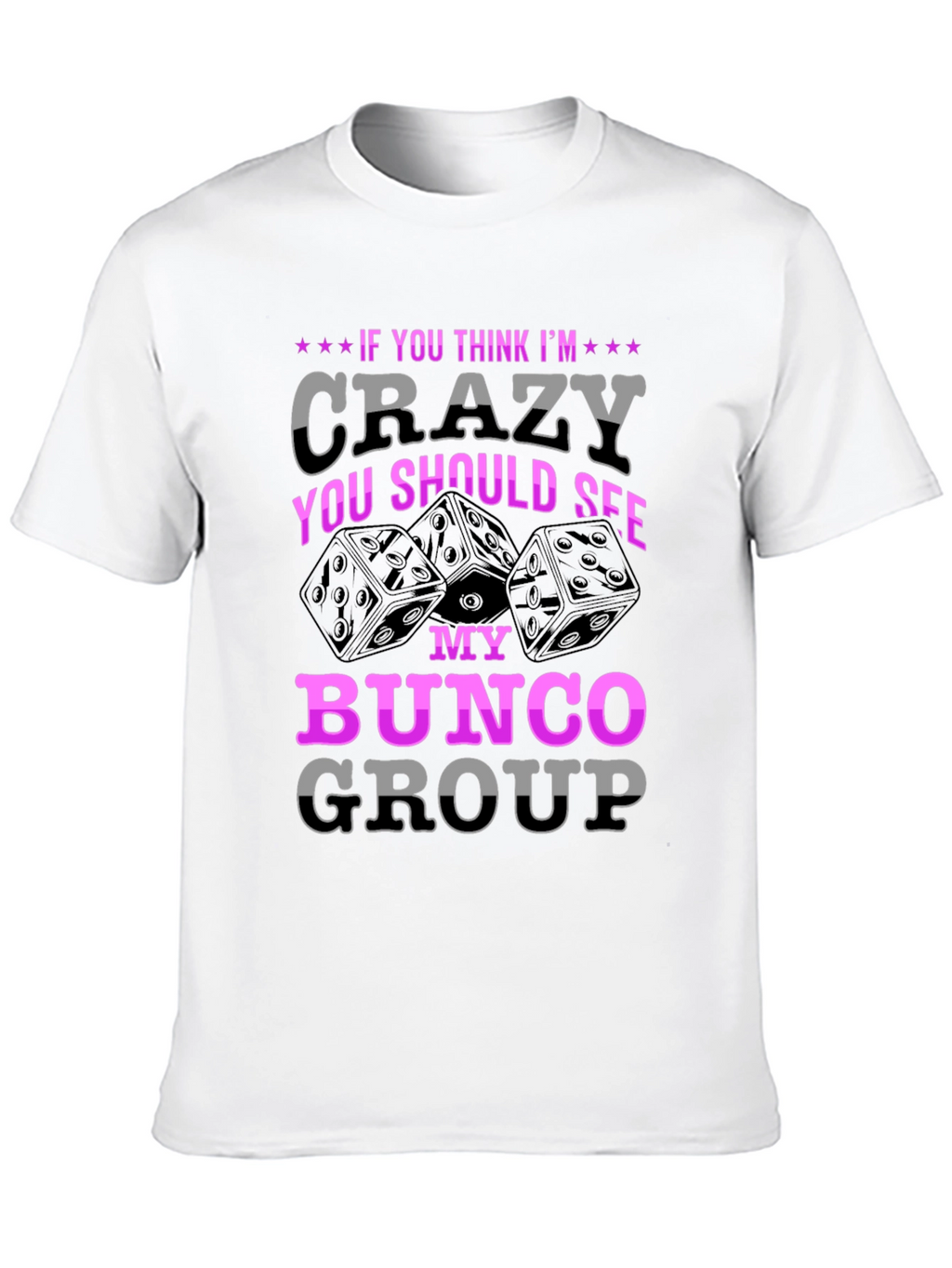 Crazy Bunco Group Graphic Tee