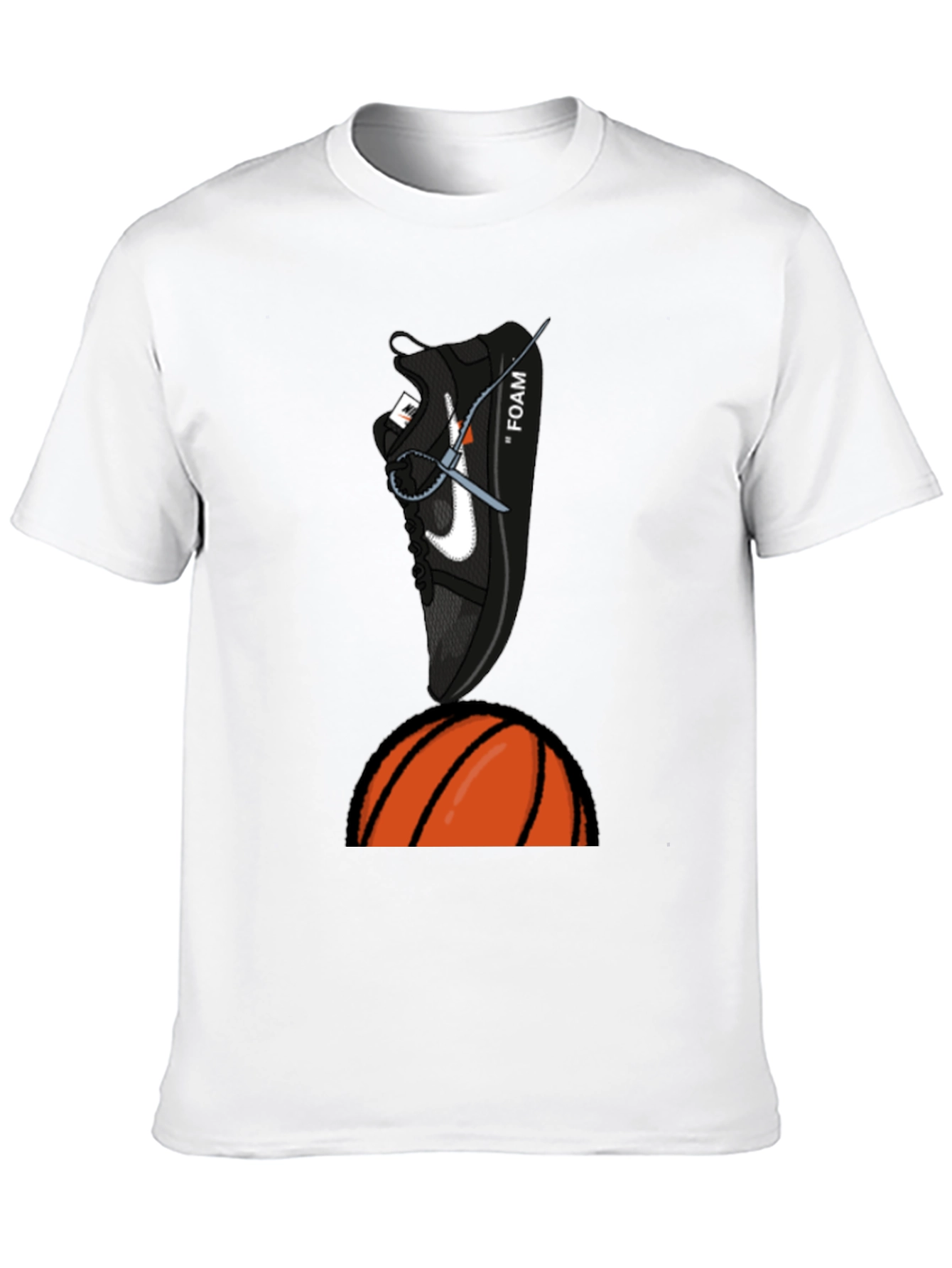 Basketball Sneaker Graphic T-Shirt