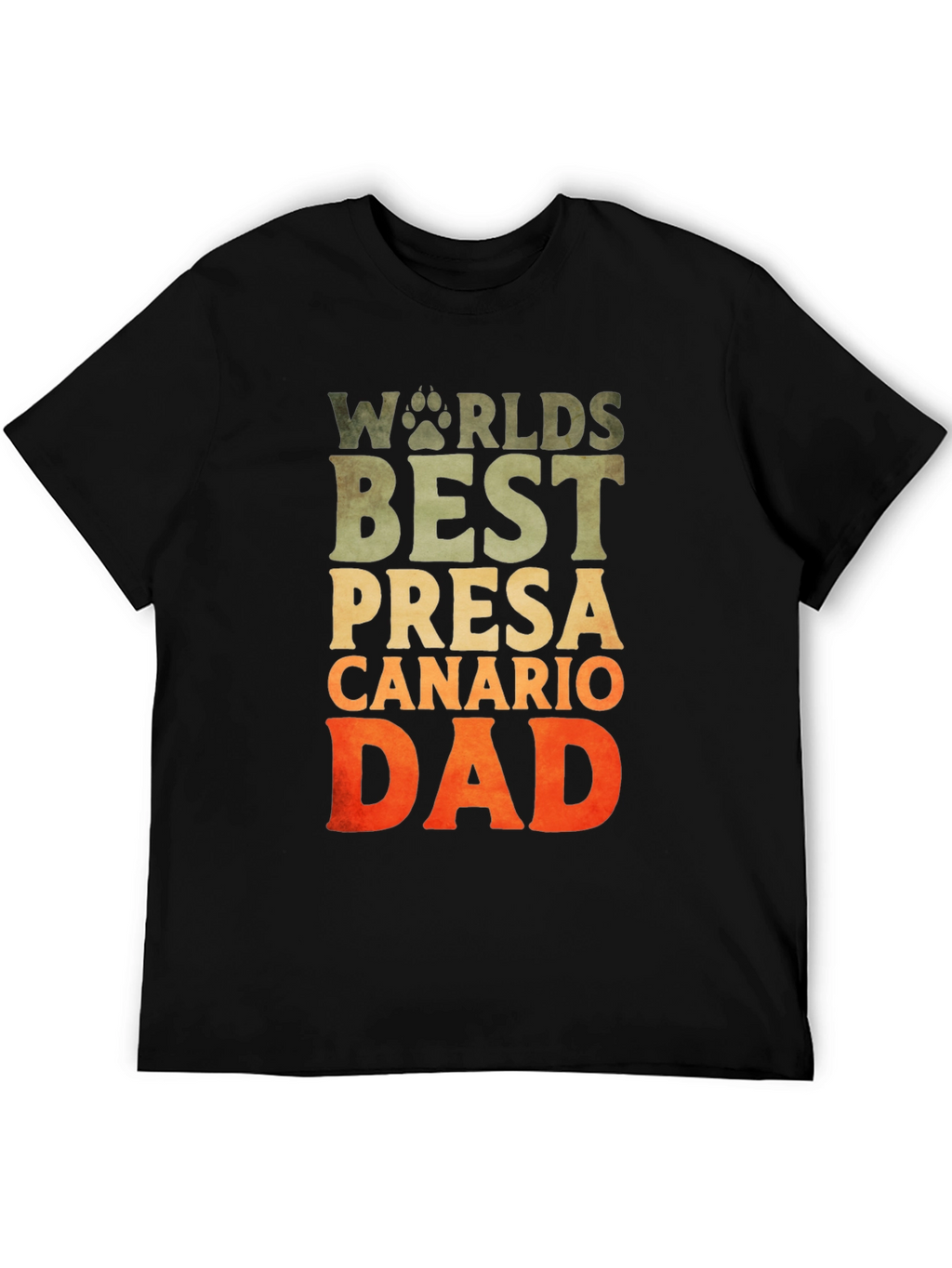 Worlds Best Presa Canario Dad T-Shirt