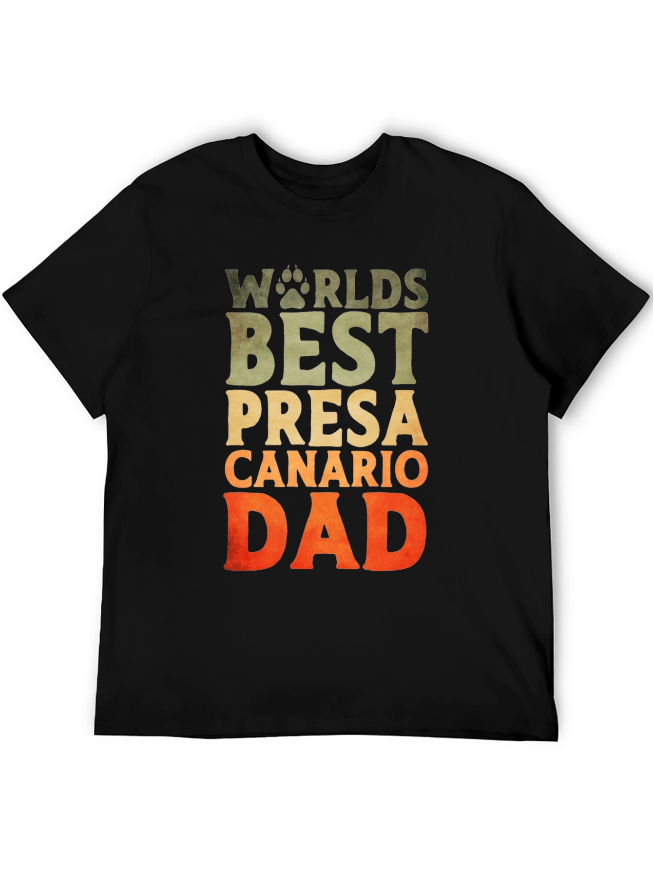 Worlds Best Presa Canario Dad T-Shirt
