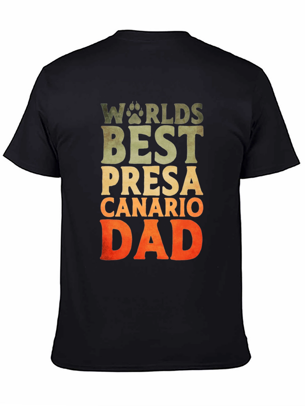 Worlds Best Presa Canario Dad T-Shirt