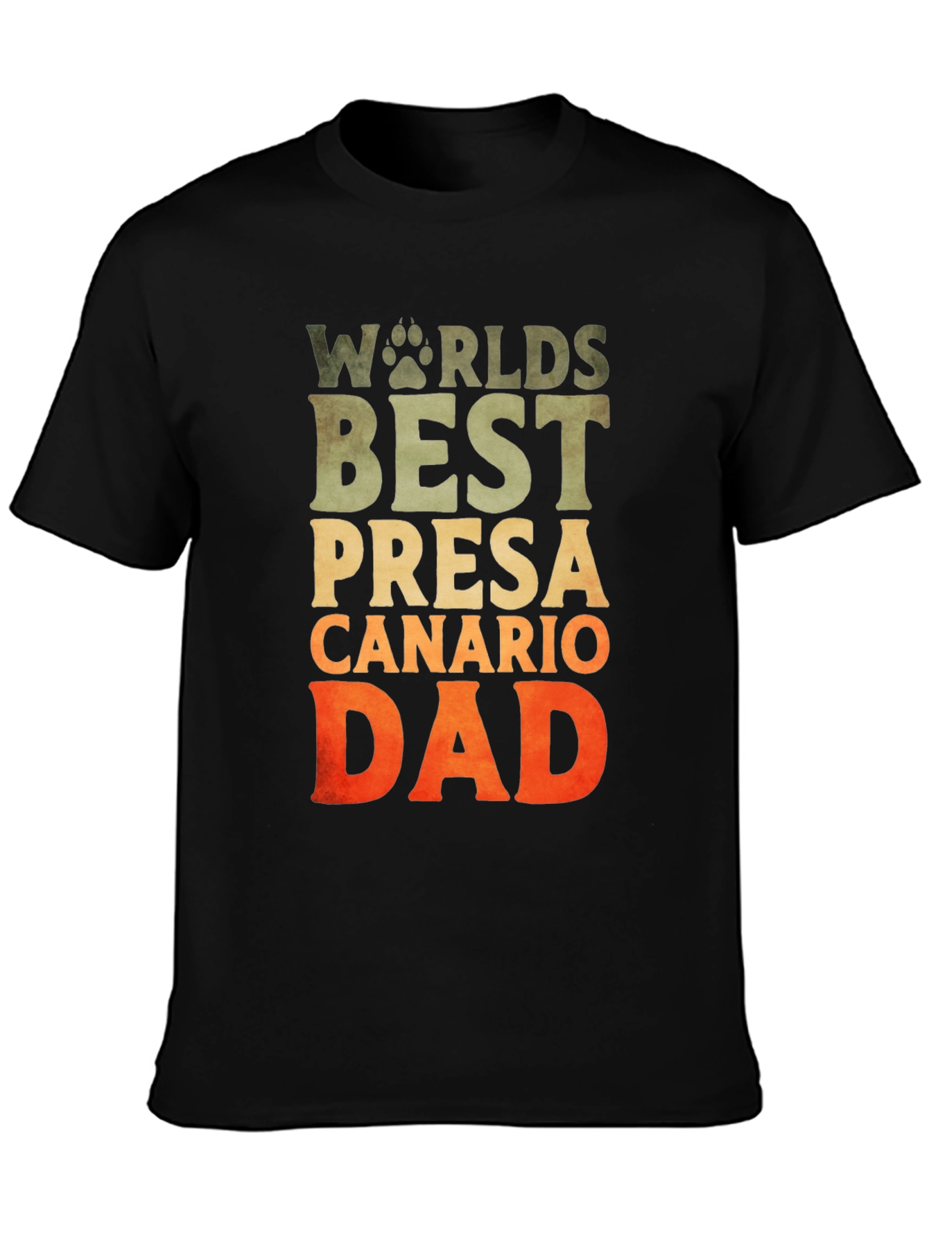 Worlds Best Presa Canario Dad T-Shirt