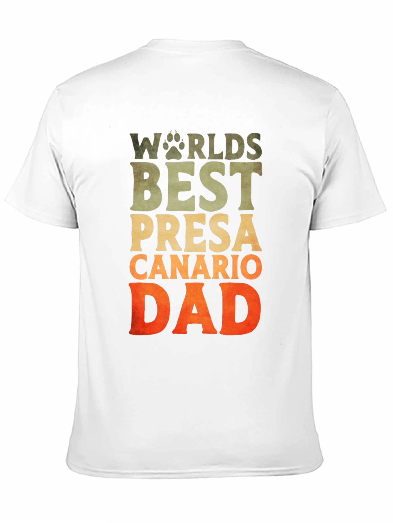 Worlds Best Presa Canario Dad T-Shirt