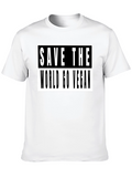 Save The World Go Vegan T-Shirt