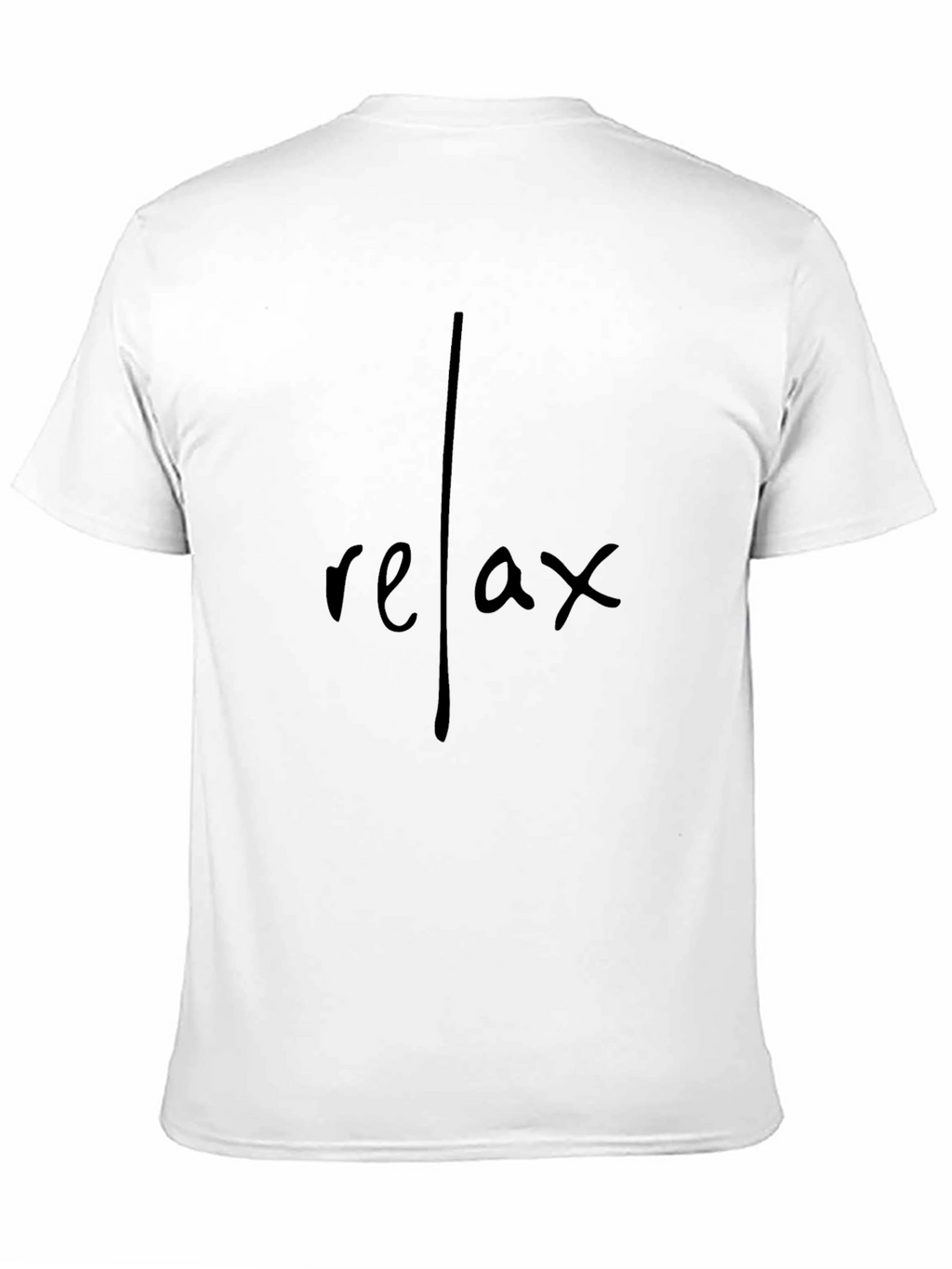 Relax Graphic Print T-Shirt - Casual Comfort