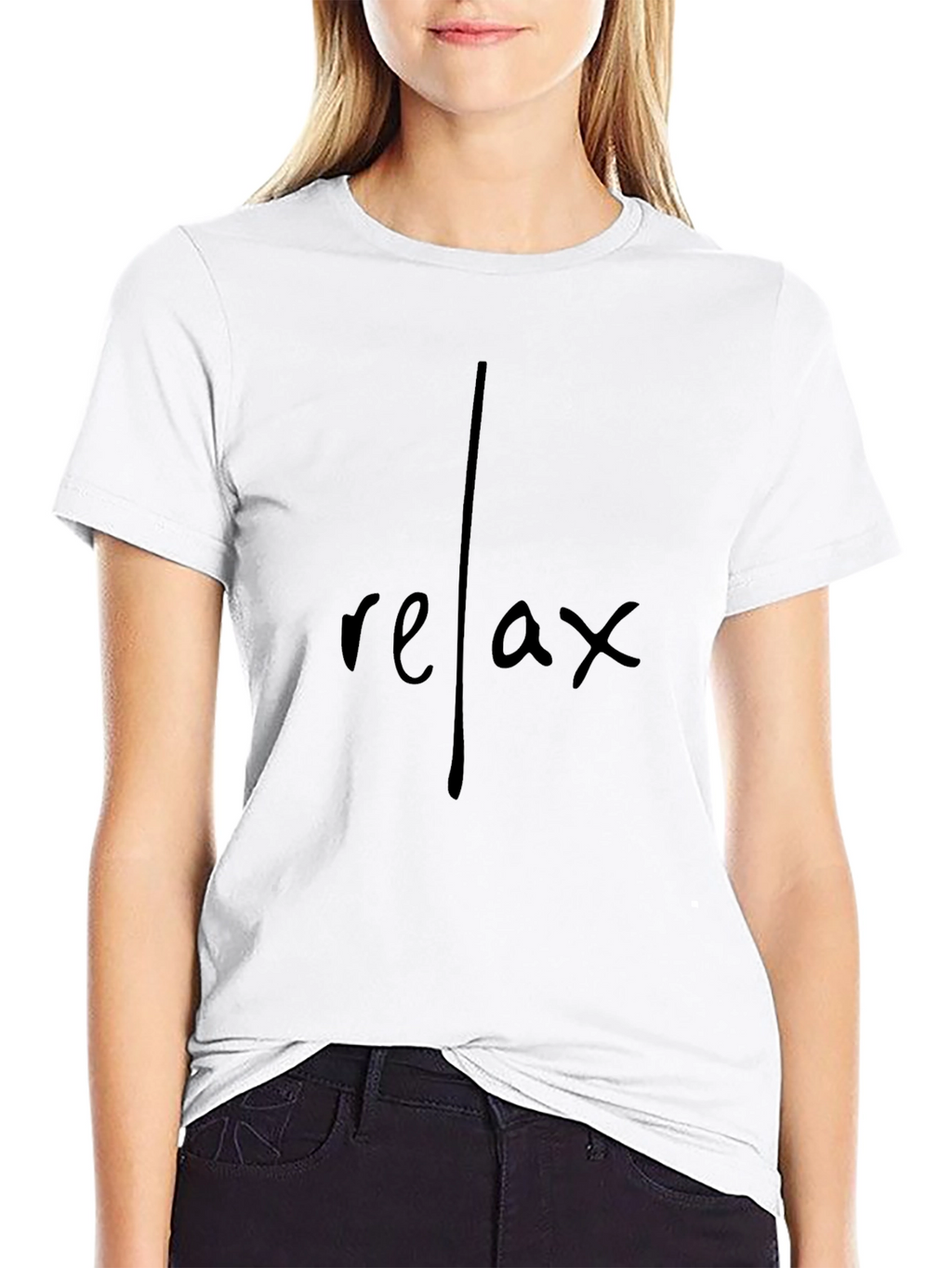Relax Graphic Print T-Shirt - Casual Comfort