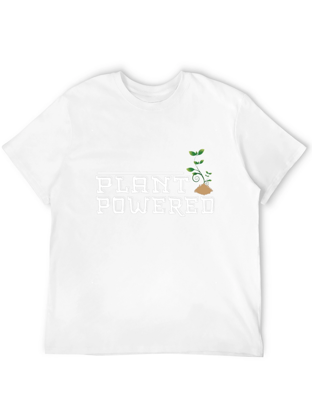 Plant Powered Graphic Tee - Vegan Lifestyle Shirt