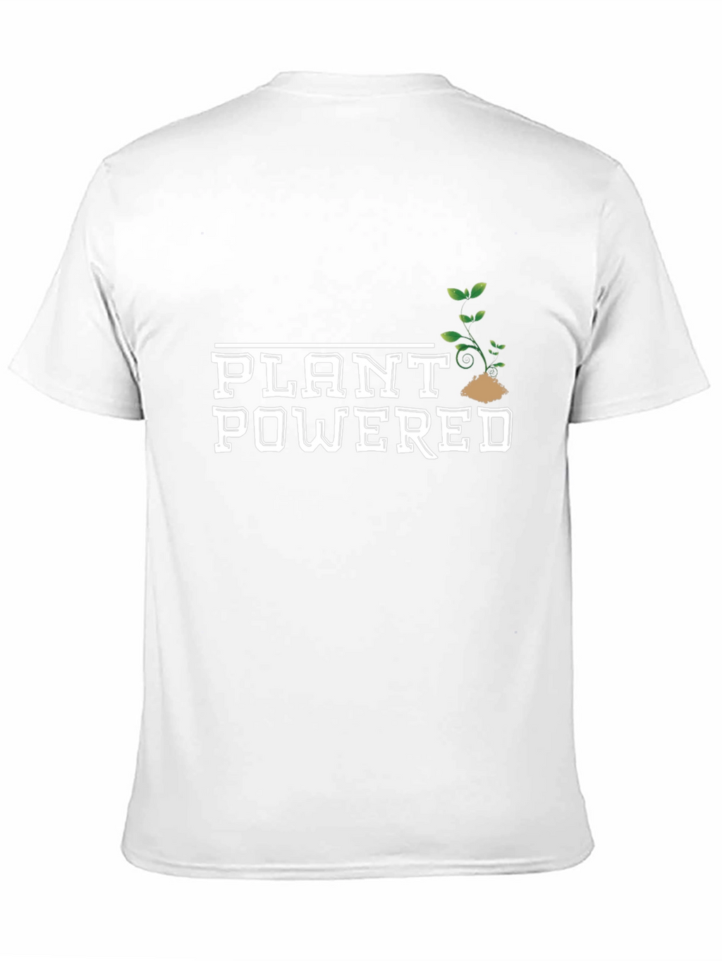 Plant Powered Graphic Tee - Vegan Lifestyle Shirt