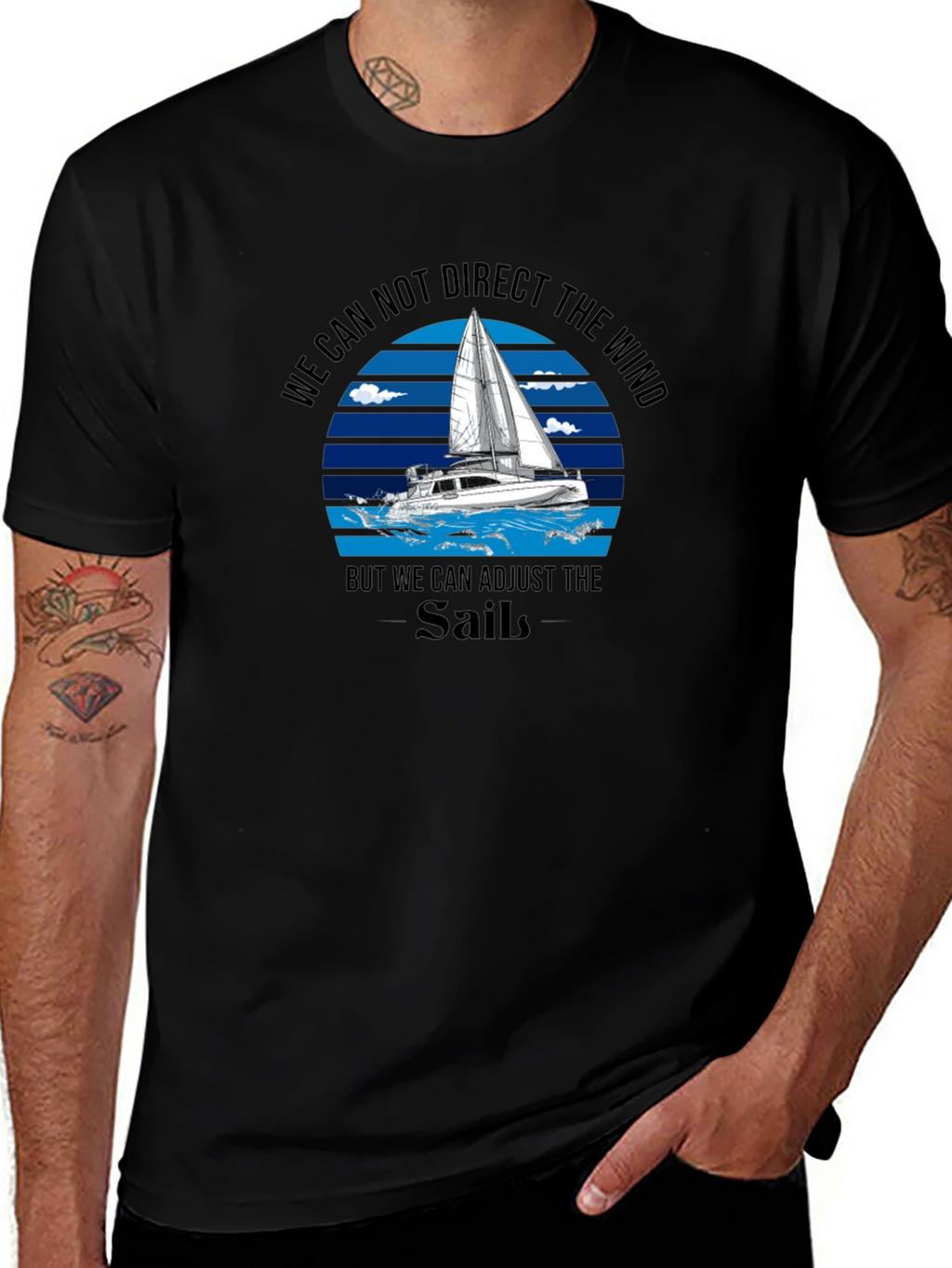 Sailboat T-Shirt: Adjust Your Sails!