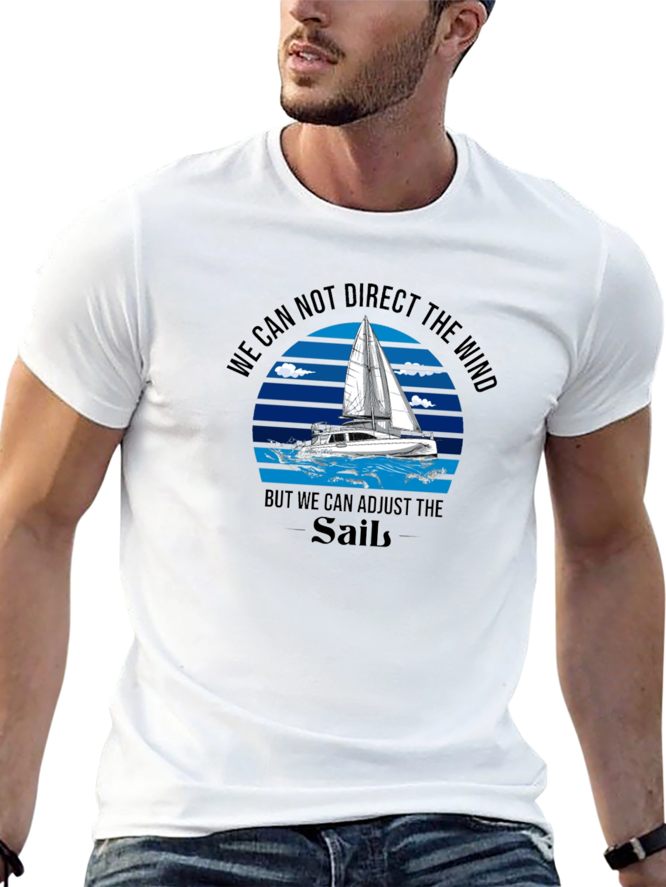 Sailboat T-Shirt: Adjust Your Sails!