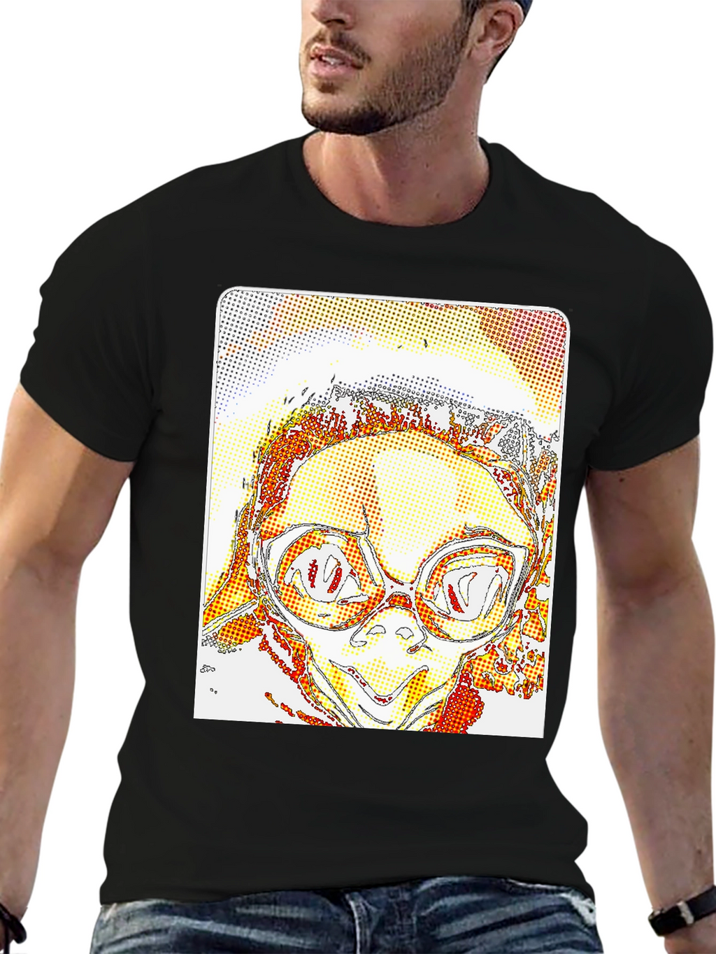 Retro Style Graphic T-Shirt