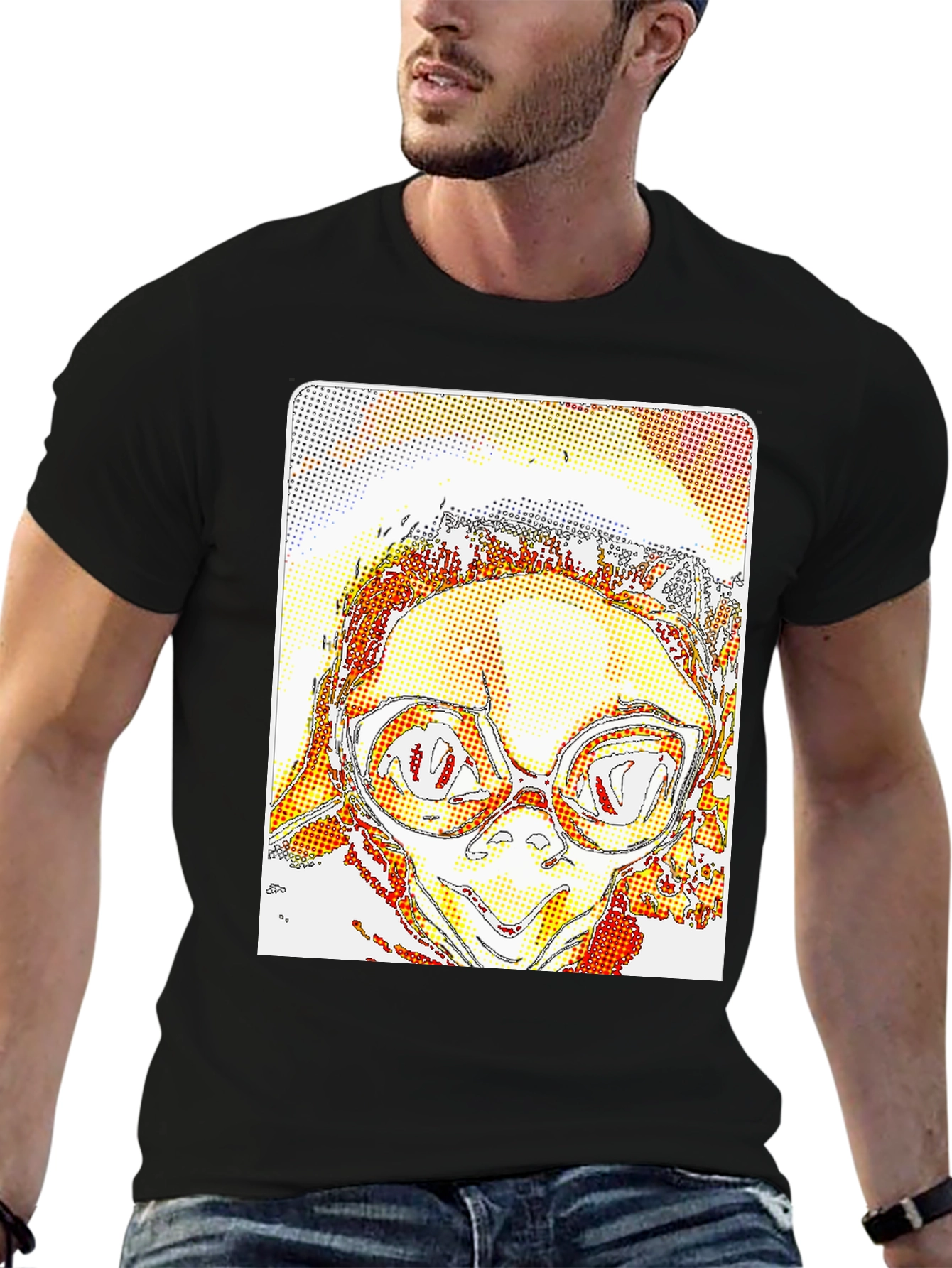 Retro Style Graphic T-Shirt