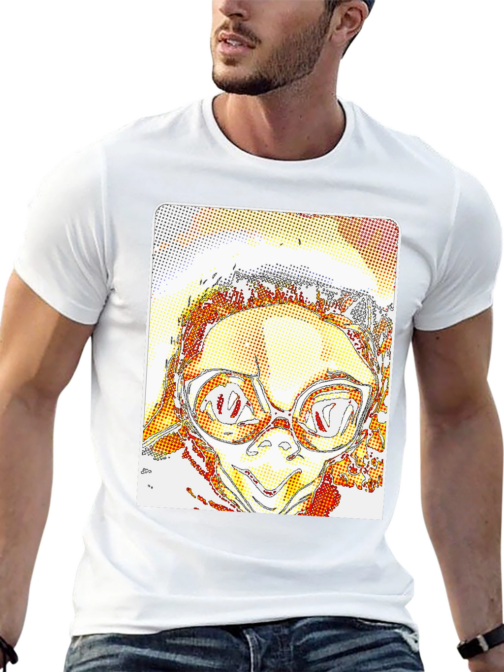 Retro Style Graphic T-Shirt