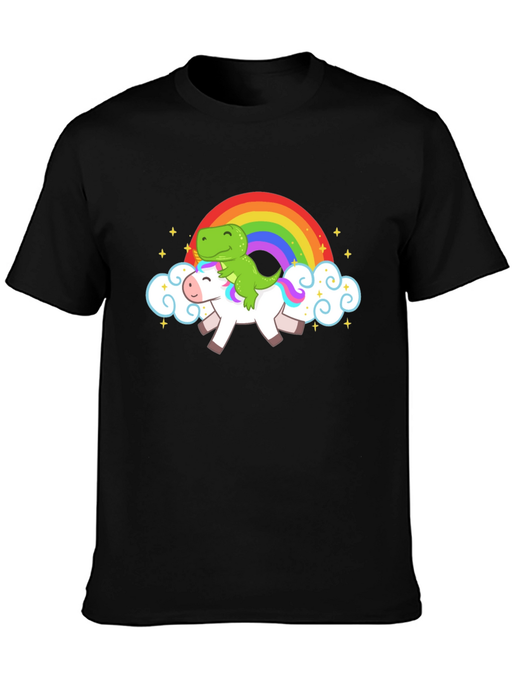 Dino Unicorn Rainbow T-Shirt