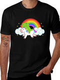 Dino Unicorn Rainbow T-Shirt