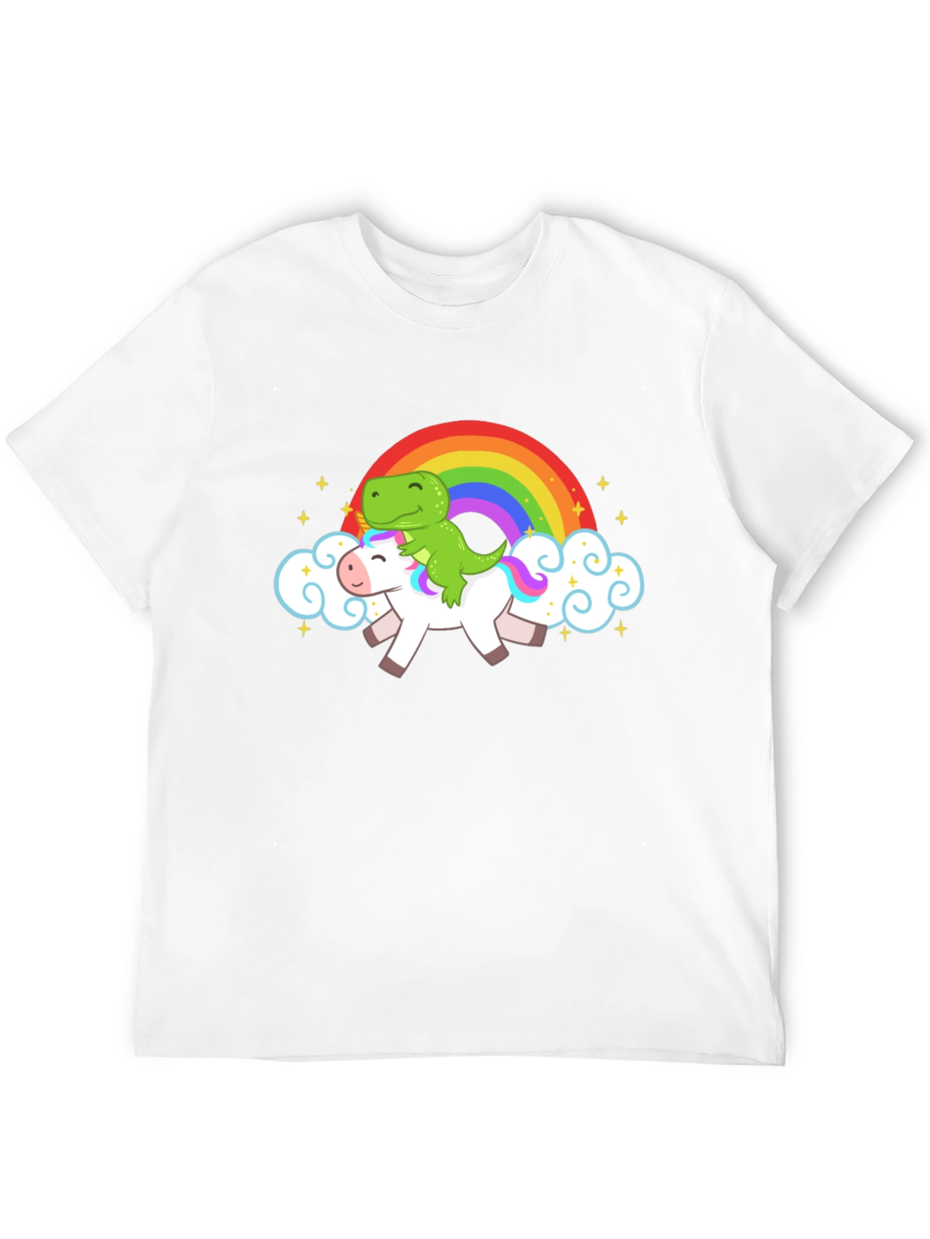 Dino Unicorn Rainbow T-Shirt