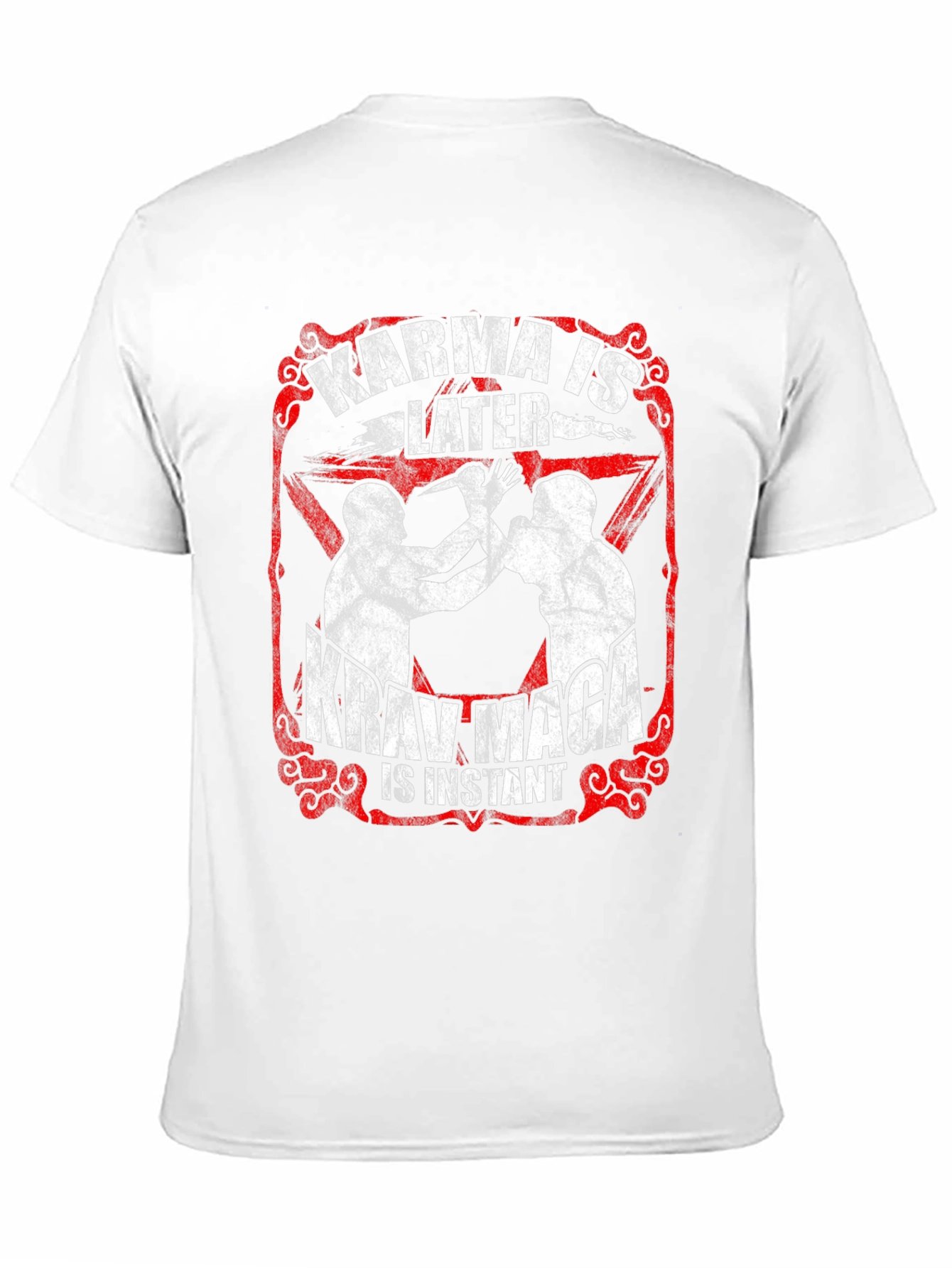 Karma is Later Krav Maga is Instant T-Shirt